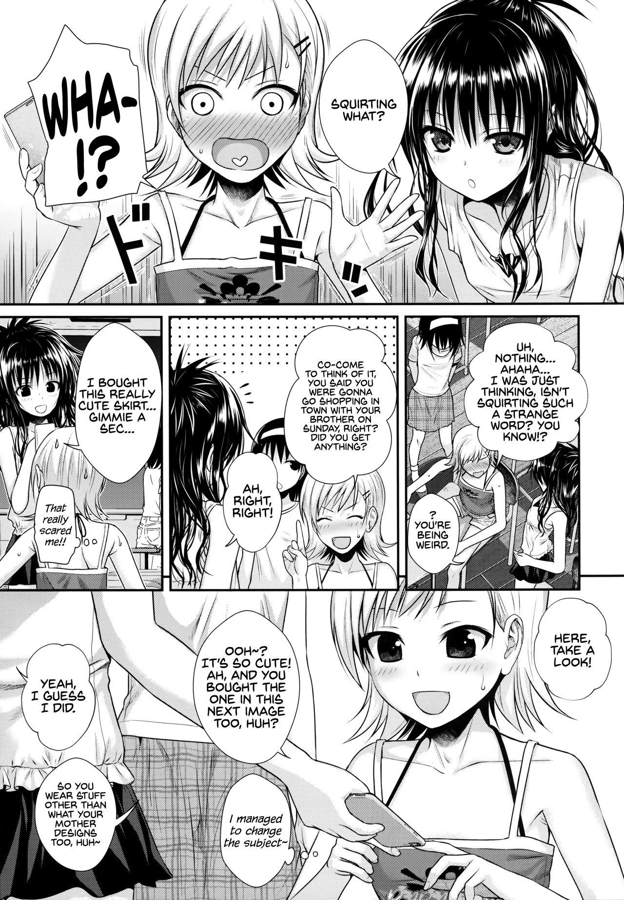 (C95) [40010 1-GO (Shimanto Shisakugata)] Oshiete! Mikan Senpai  | Teach Me! Mikan-senpai (To LOVE-Ru) [English] [Von]