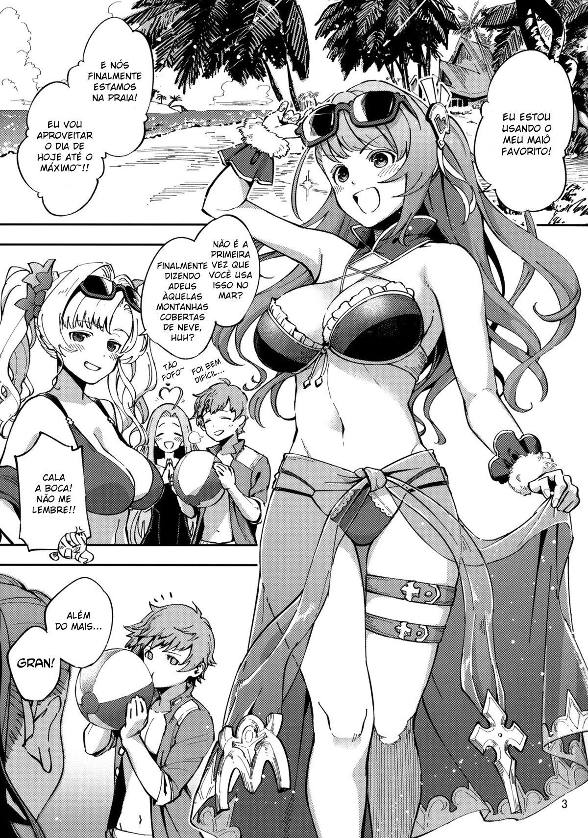 (CT31) [Haraheridou (Herio)] Bea ga Mizugi ni Kigaetara | Quando Bea Coloca o Maiô (Granblue Fantasy) [Portuguese-BR] [Rai Staz]