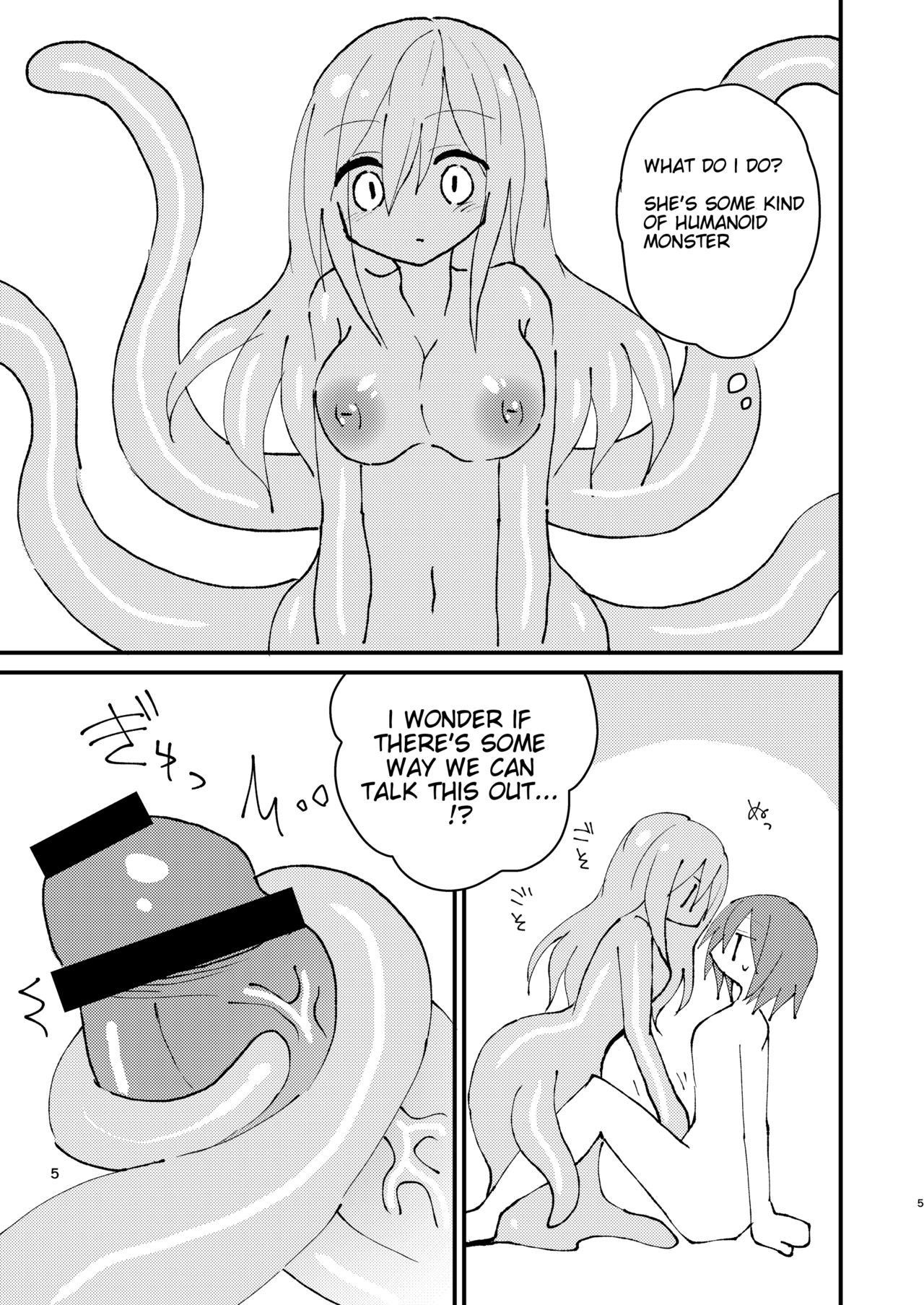 [Hoyadori (f)] Shokushu-chan to Futanari-chan | Tentacle-chan and Futanari-chan [English] [Digital]