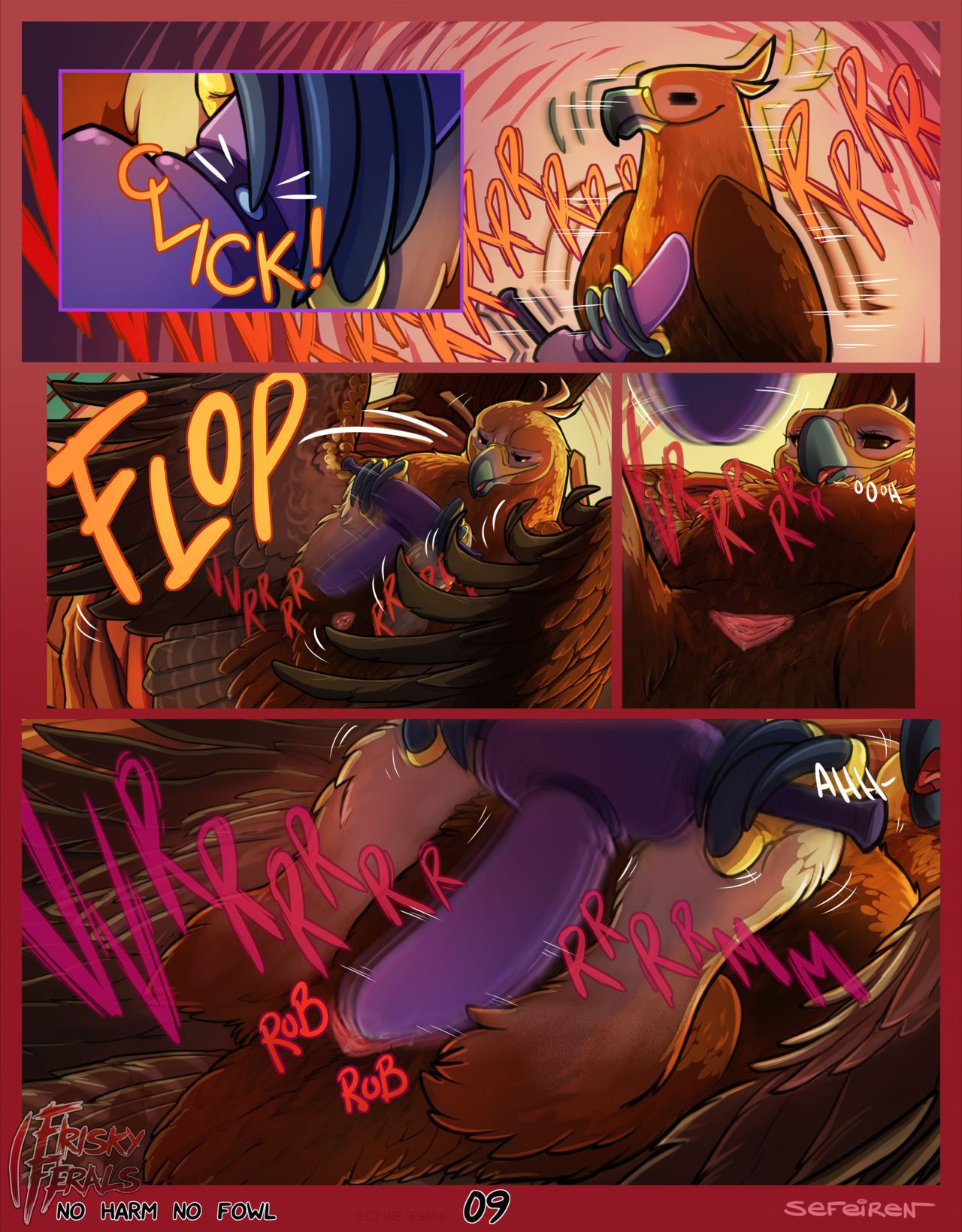 [Frisky Ferals, Sefeiren] No Harm No Fowl [Ongoing] (HD)