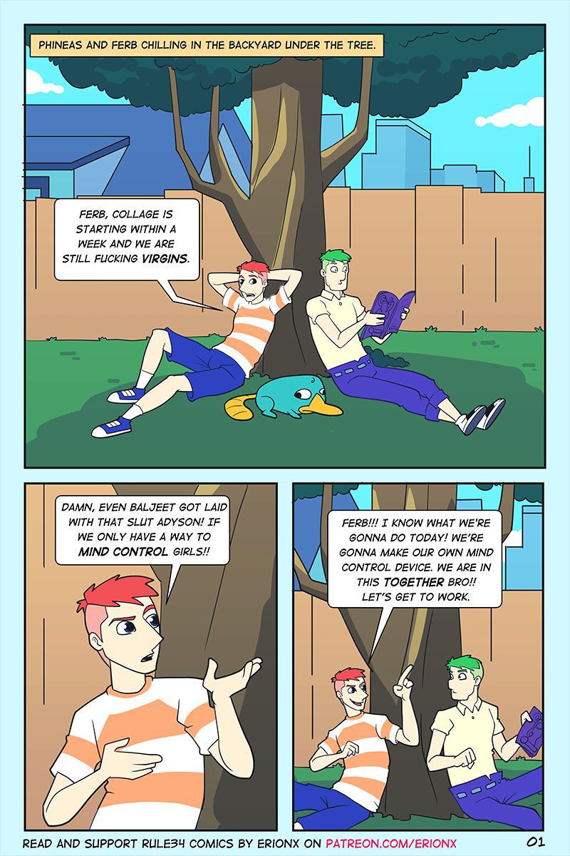 [ErionX] Pervy Fellas (Phineas and Ferb) [Ongoing]