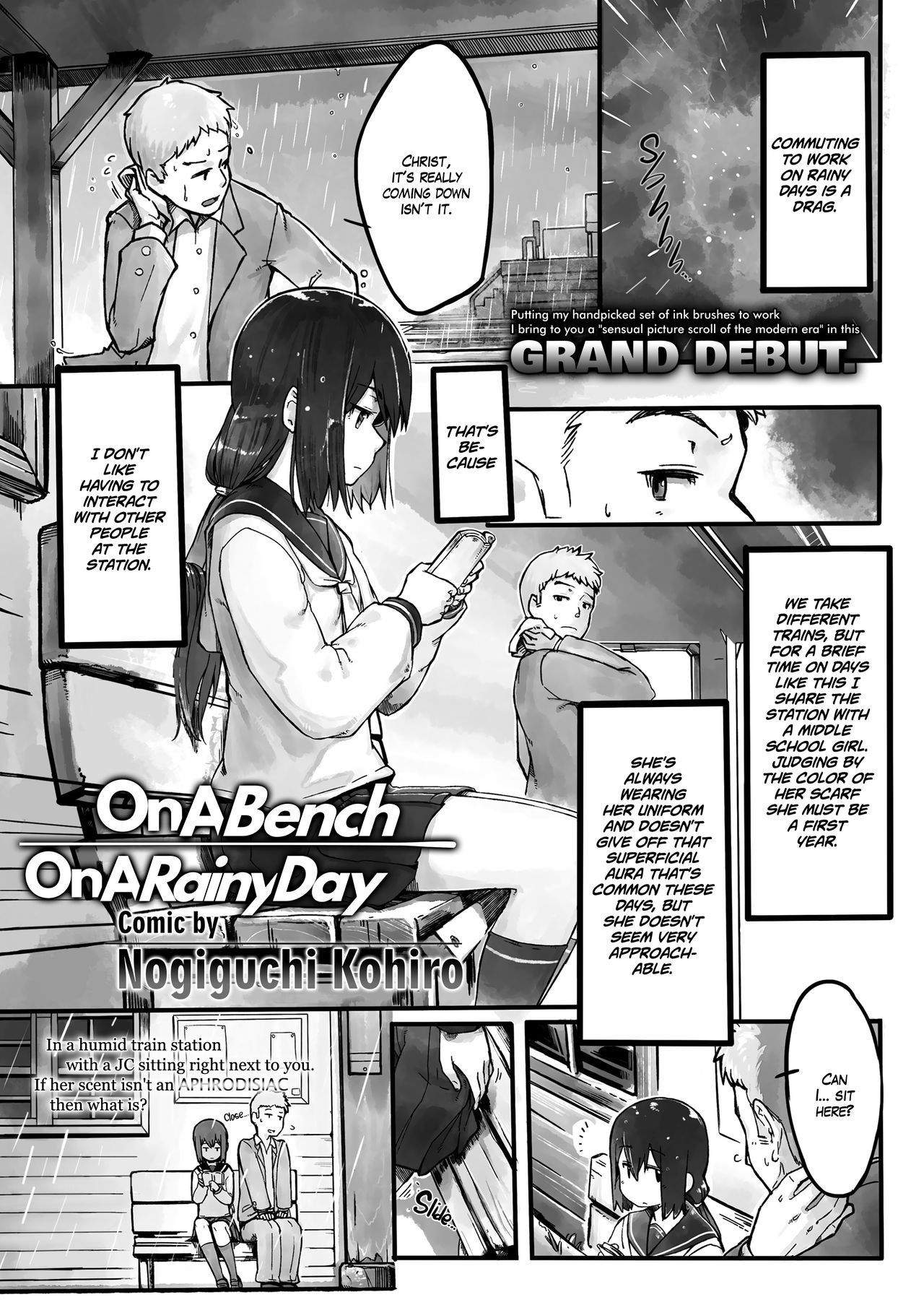 [Nogiguchi Kohiro] Ame no Hi no Nagaisu de | On a Bench, On a Rainy Day (COMIC LO 2018-10) [English] =White Symphony= [Digital]