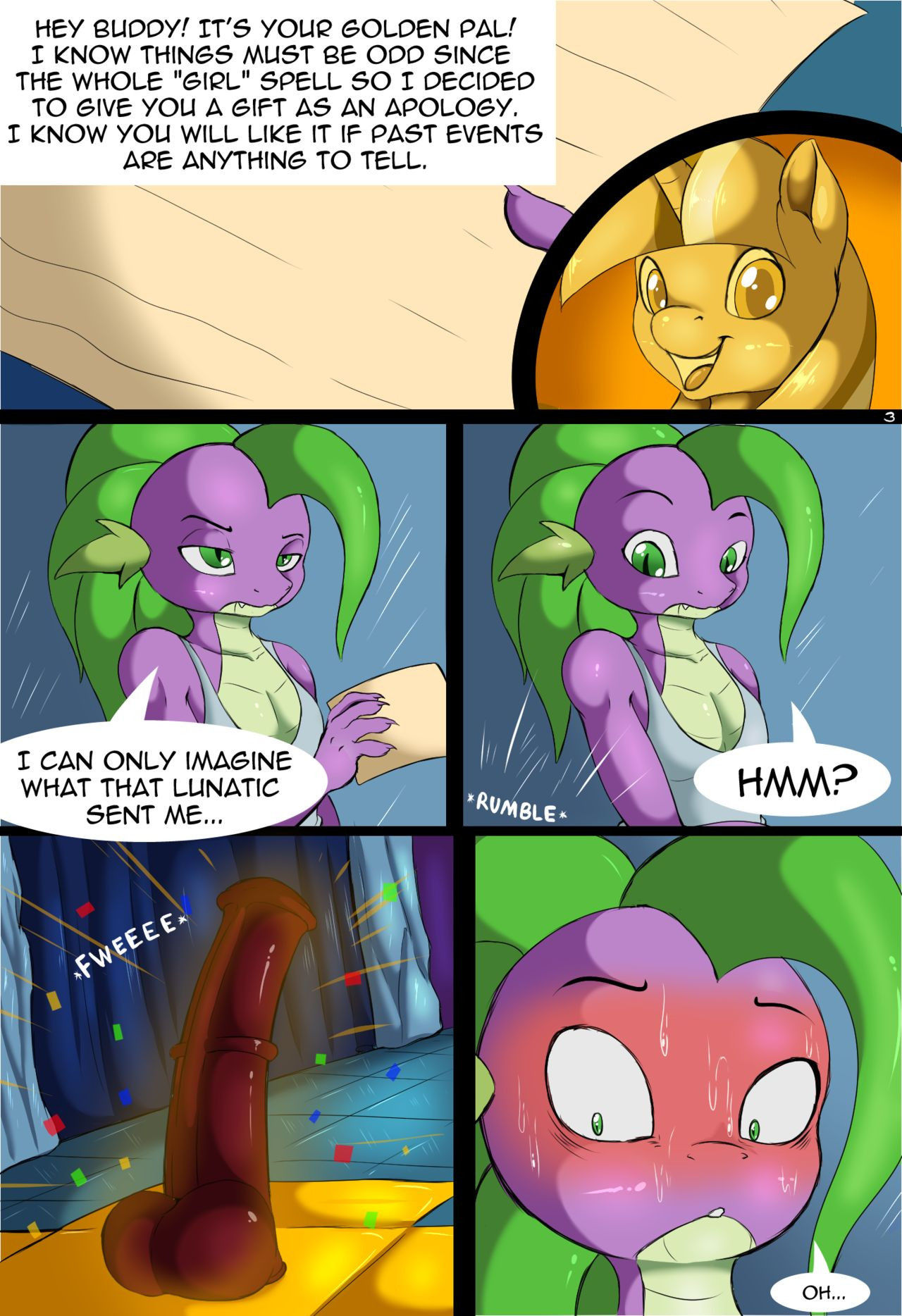 [Suirano] Temptation Short: Spike (My Little Pony: Friendship is Magic) [English]