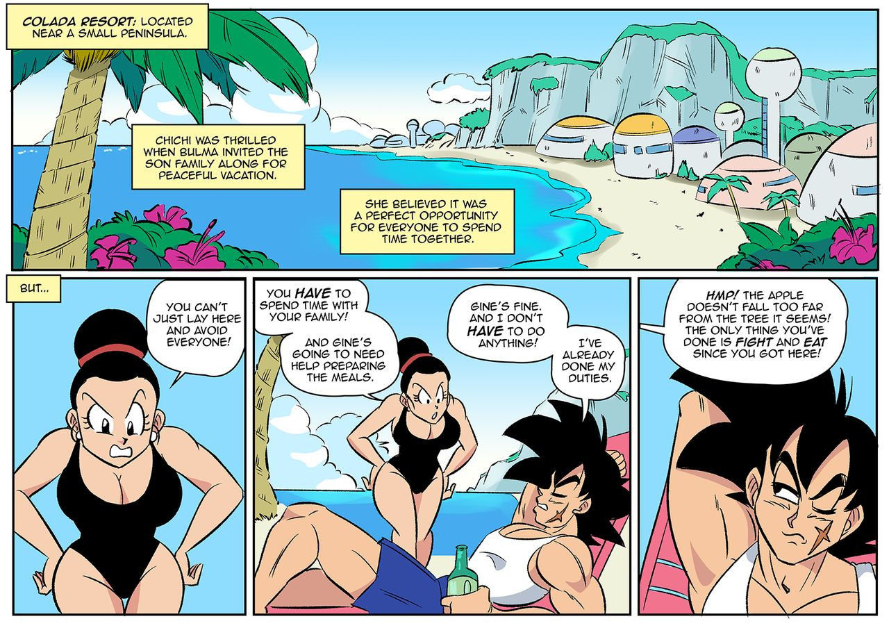 [FunsexyDB] Summer Paradise Part 2 (Dragon Ball Z) (Ongoing)