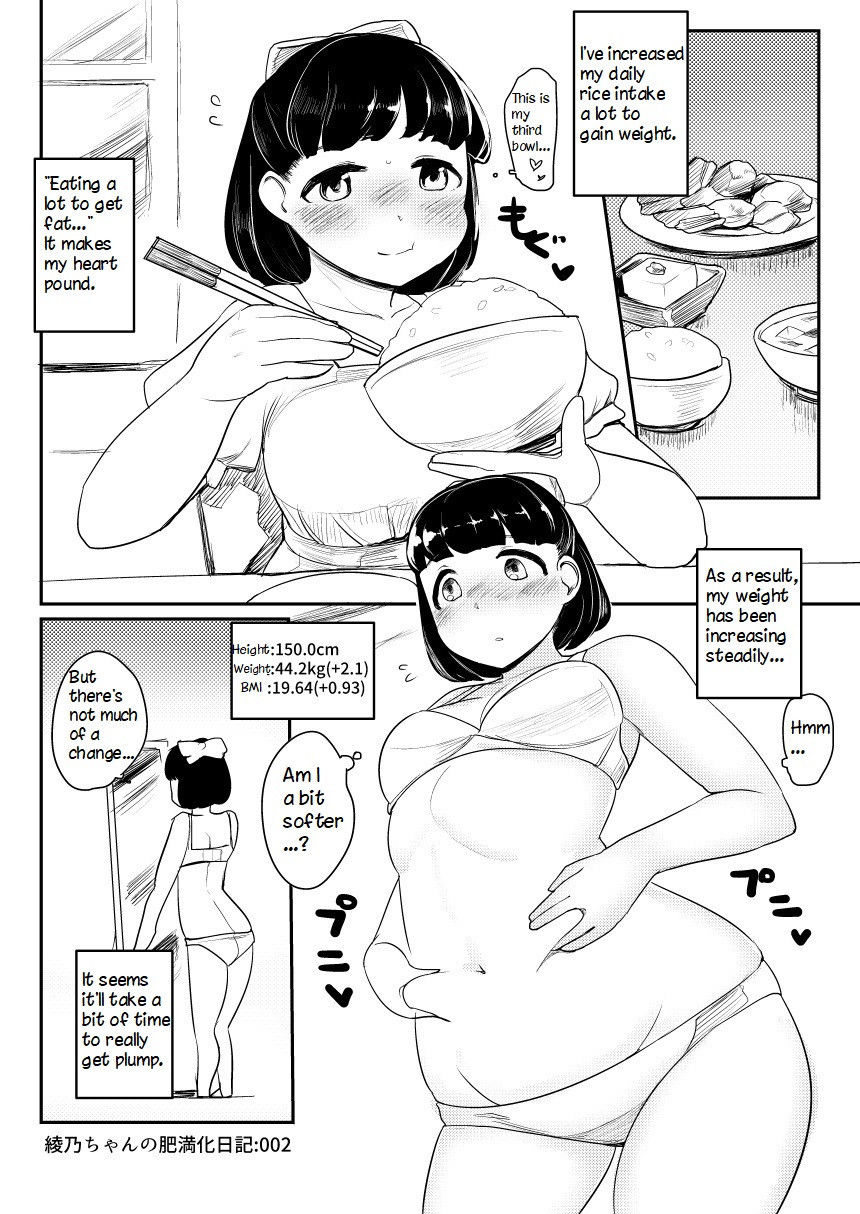 Ayano's Weight Gain Diary [English]