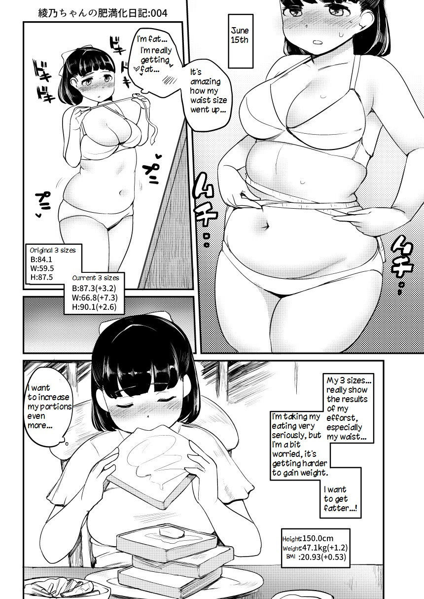 Ayano's Weight Gain Diary [English]