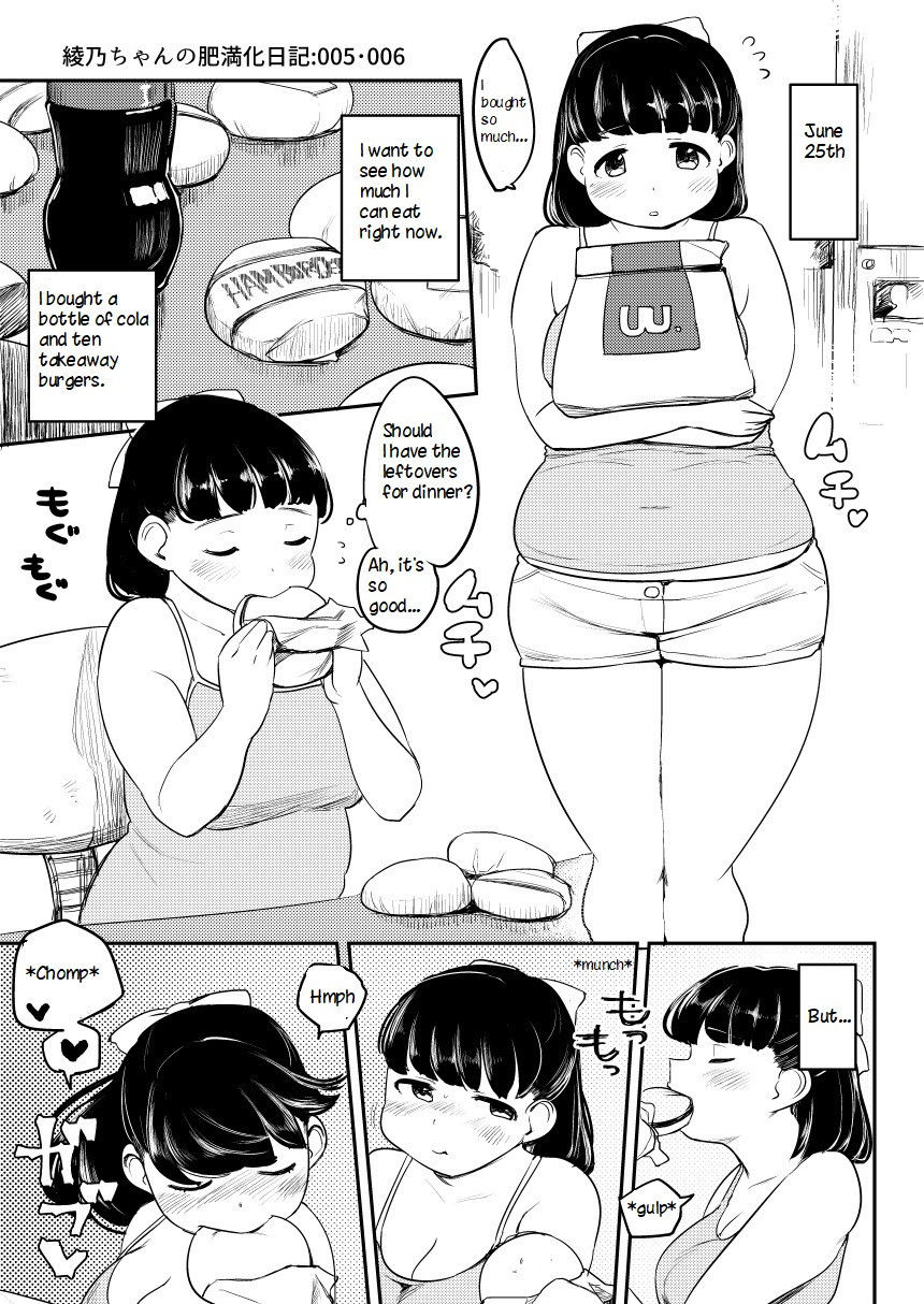 Ayano's Weight Gain Diary [English]