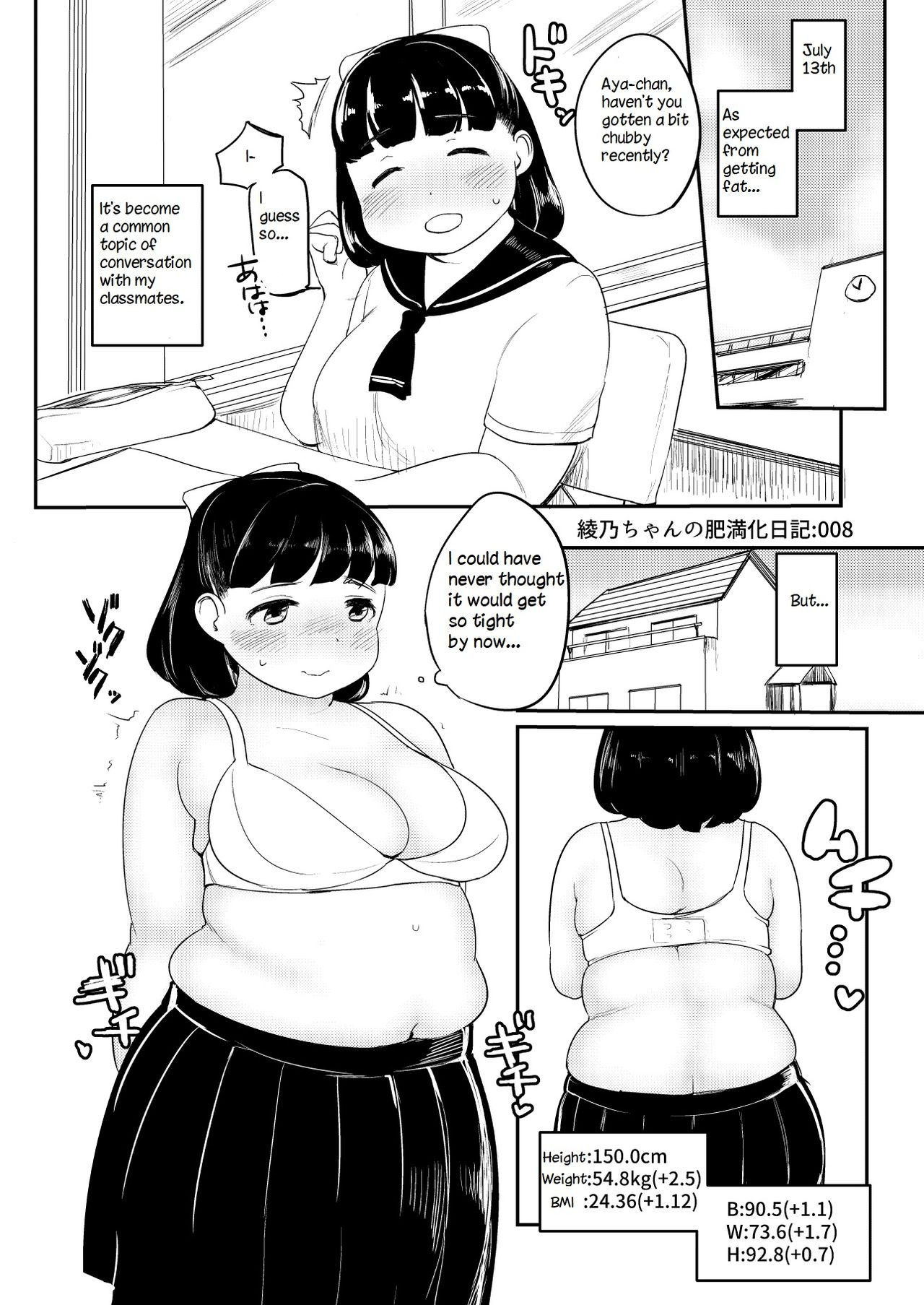 Ayano's Weight Gain Diary [English]