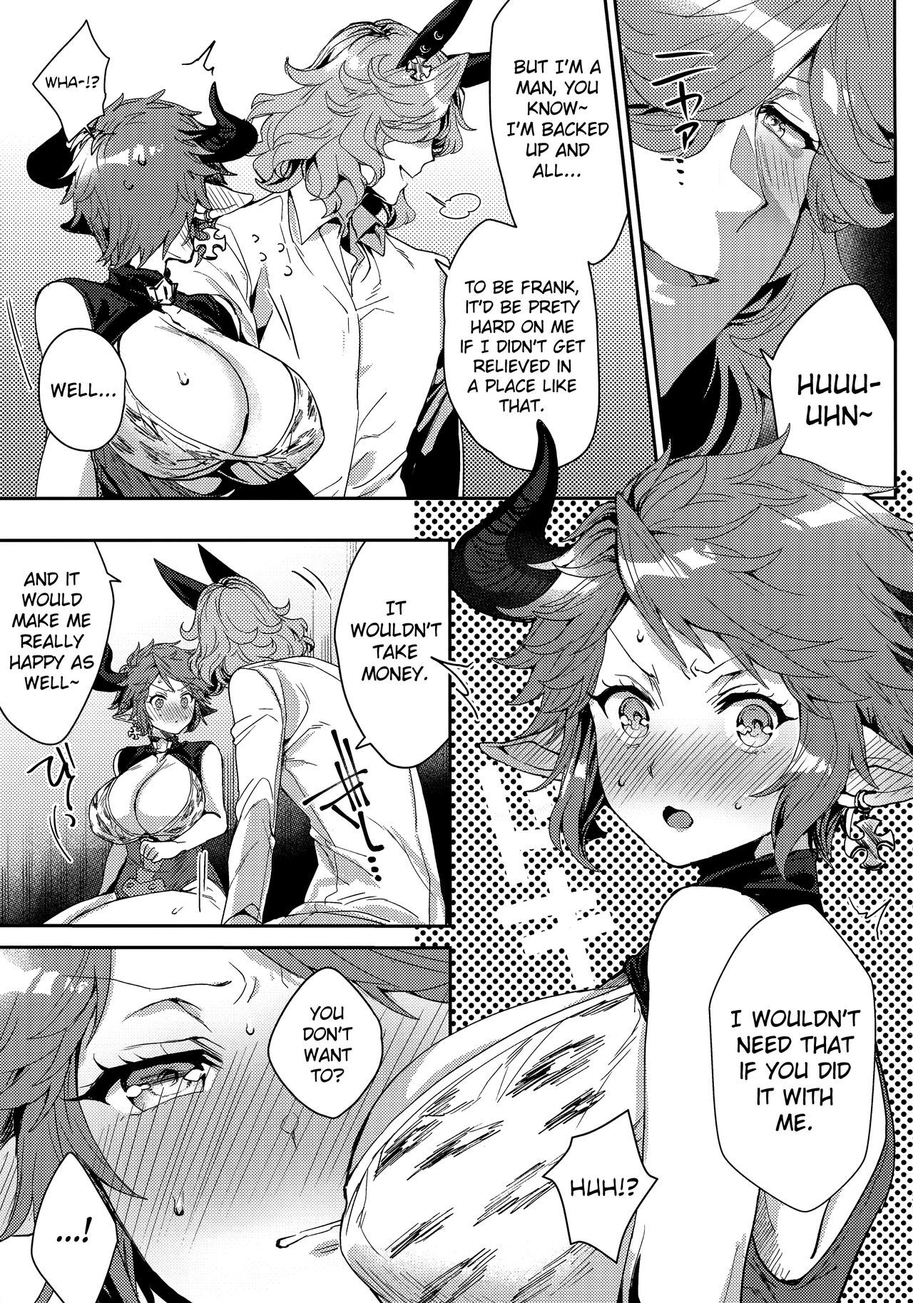 (COMIC1☆13) [Hachimitsu Romance (Eno Yukimi)] Kore Gurai Atashi ni datte Dekiru tte Itteru daro! | I'm Telling You Even I can do This Much! (Granblue Fantasy) [English] {biribiri}