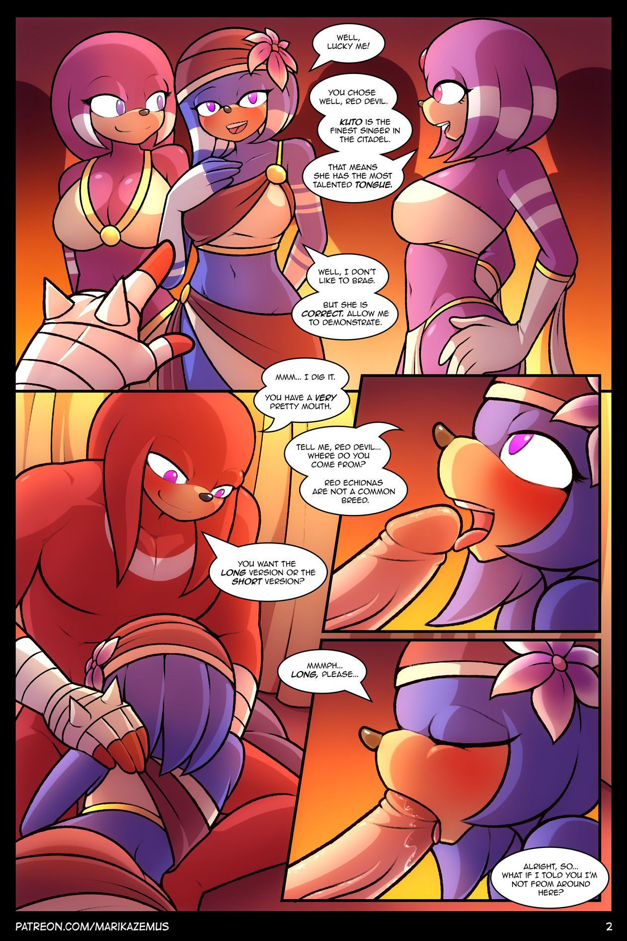 [MarikAzemus] Sonic Boom: Echidna Nights (Ongoing)