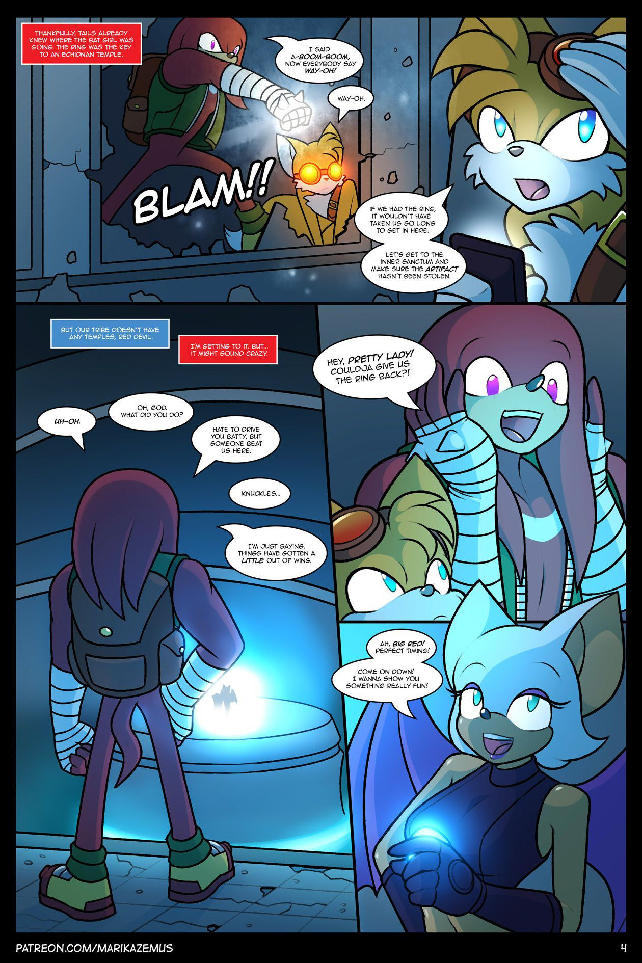 [MarikAzemus] Sonic Boom: Echidna Nights (Ongoing)