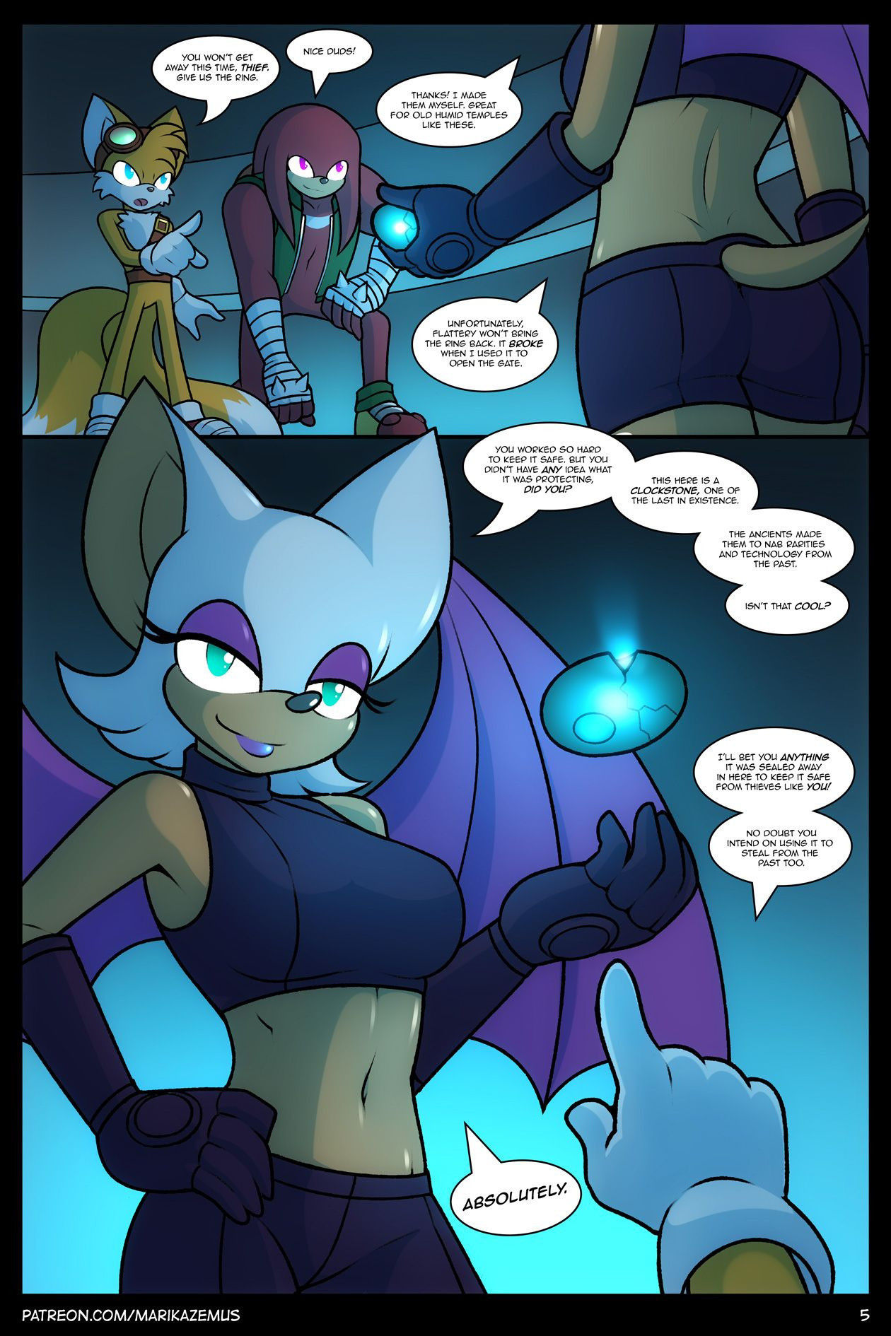 [MarikAzemus] Sonic Boom: Echidna Nights (Ongoing)