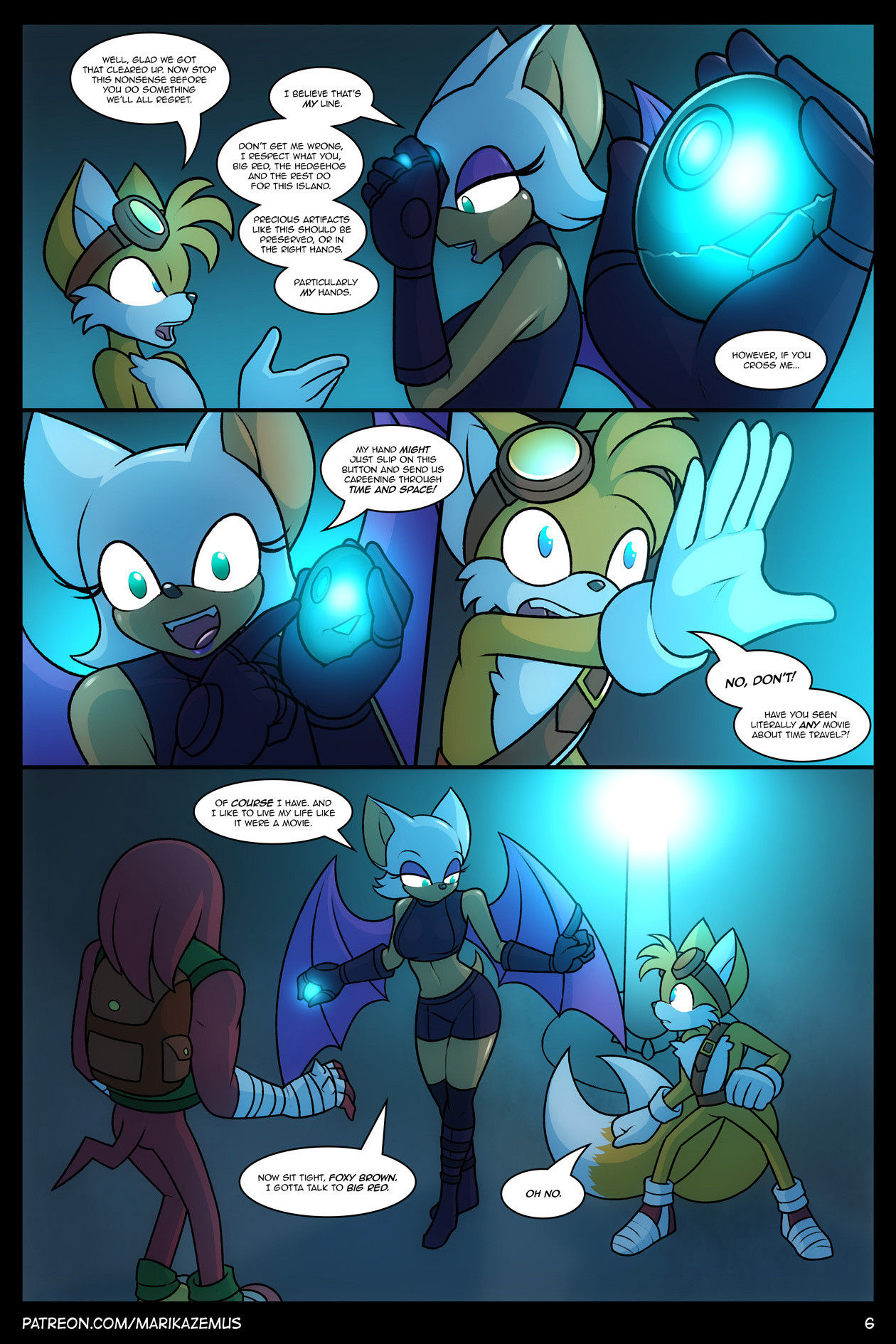 [MarikAzemus] Sonic Boom: Echidna Nights (Ongoing)