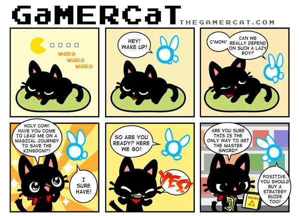 [Samantha Whitten] GamerCat (ongoing)