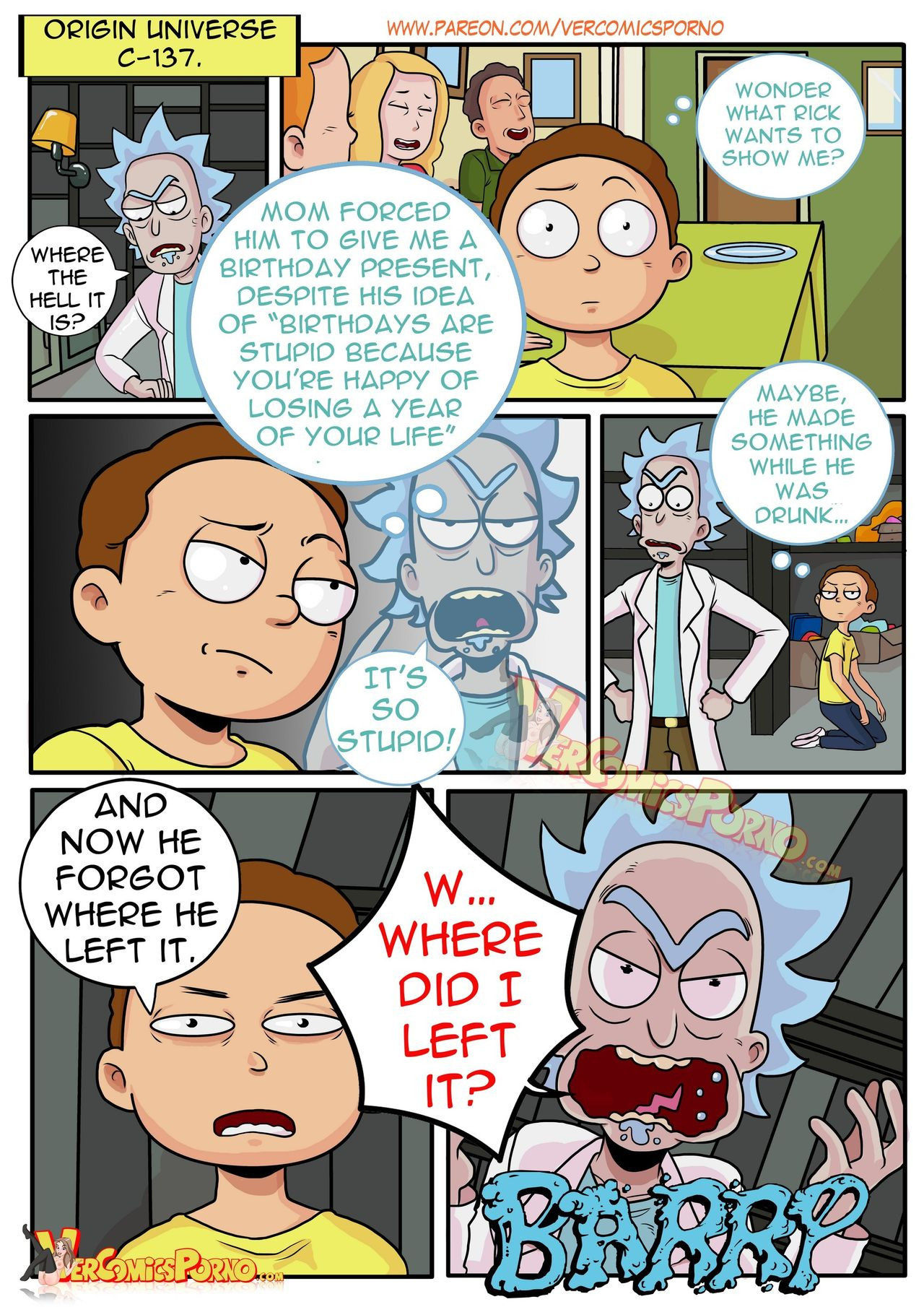 [Ero-Mantic] Rick & Morty: Pleasure Trip (English) [VCP]