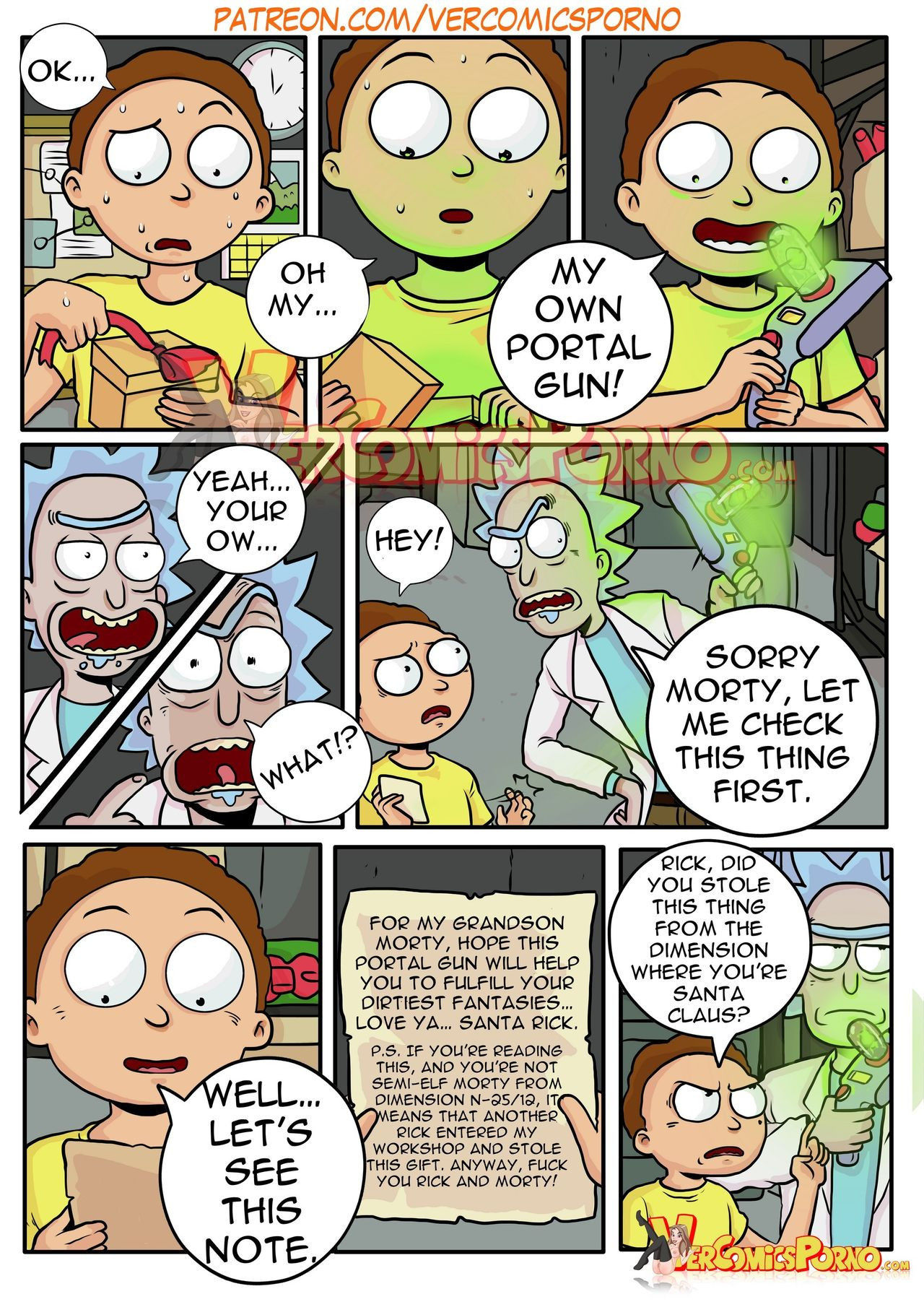 [Ero-Mantic] Rick & Morty: Pleasure Trip (English) [VCP]