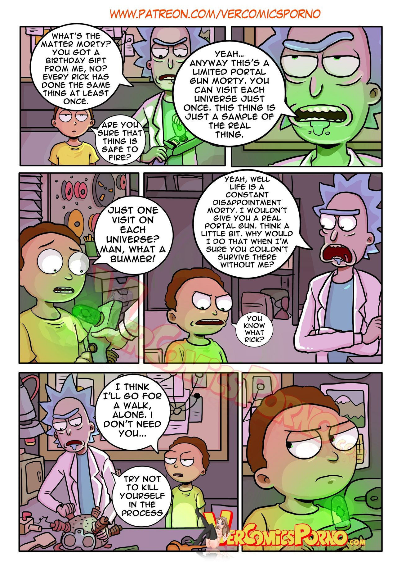 [Ero-Mantic] Rick & Morty: Pleasure Trip (English) [VCP]