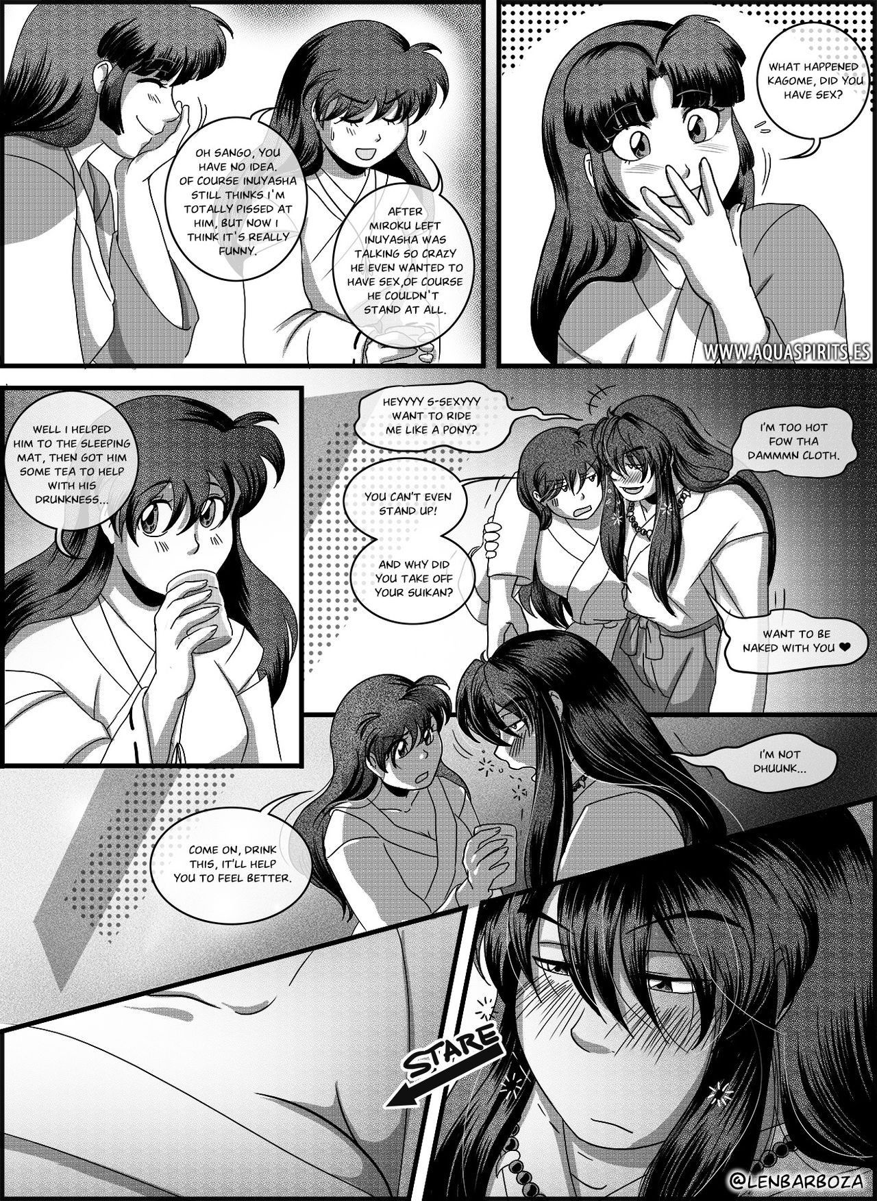 [Aquarina]drunk on you (InuYasha) [Ongoing]