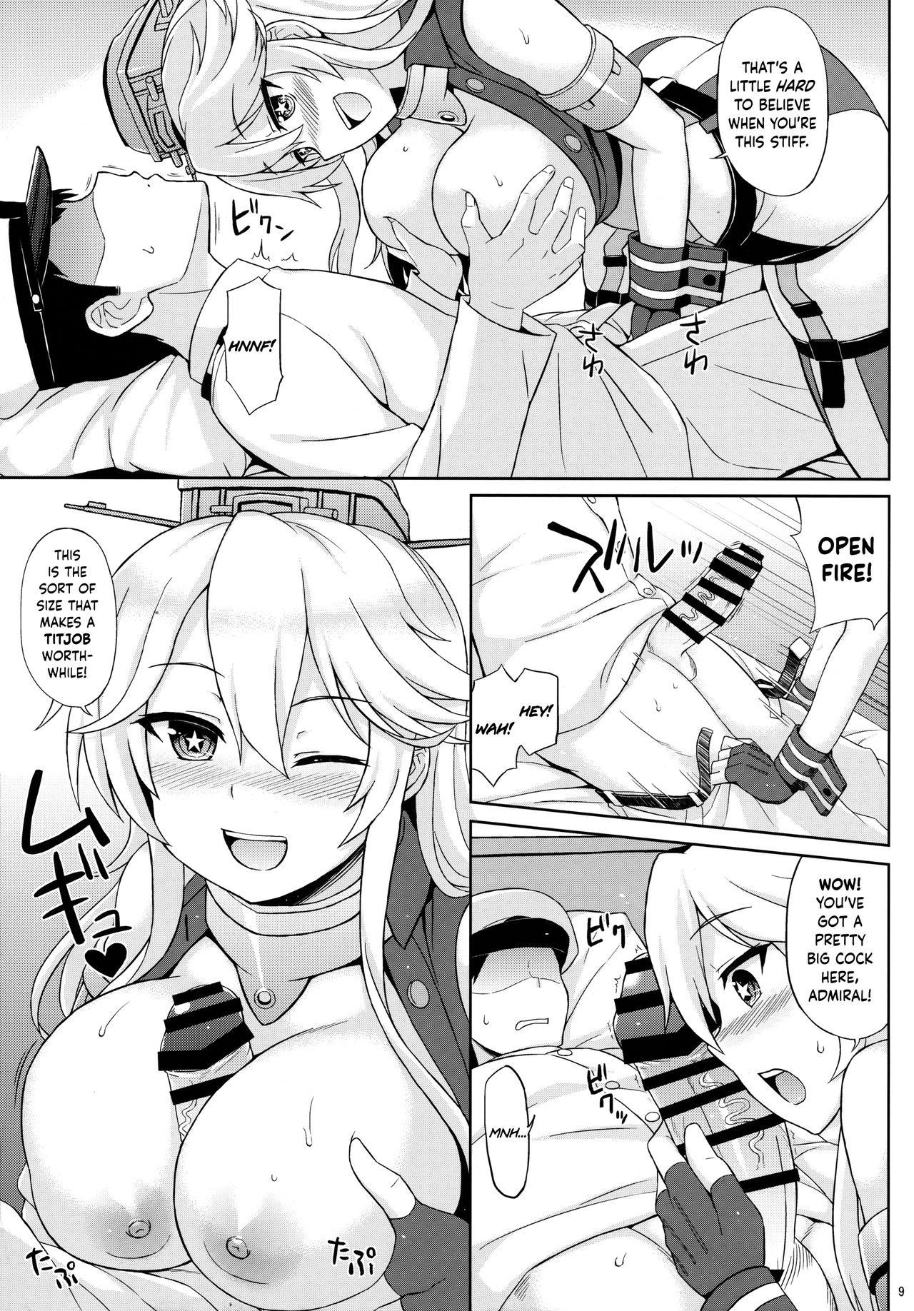 (C90) [Kaki no Tane (Summer)] American Kawaii Girl | American Pretty Girl (Kantai Collection -KanColle-) [English]