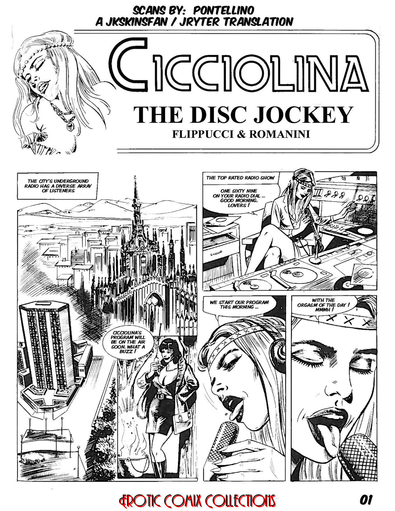 CICCIOLINA - THE DISC JOCKEY - ENGLISH - A JKSKINSFAN / JRYTER TRANSLATION