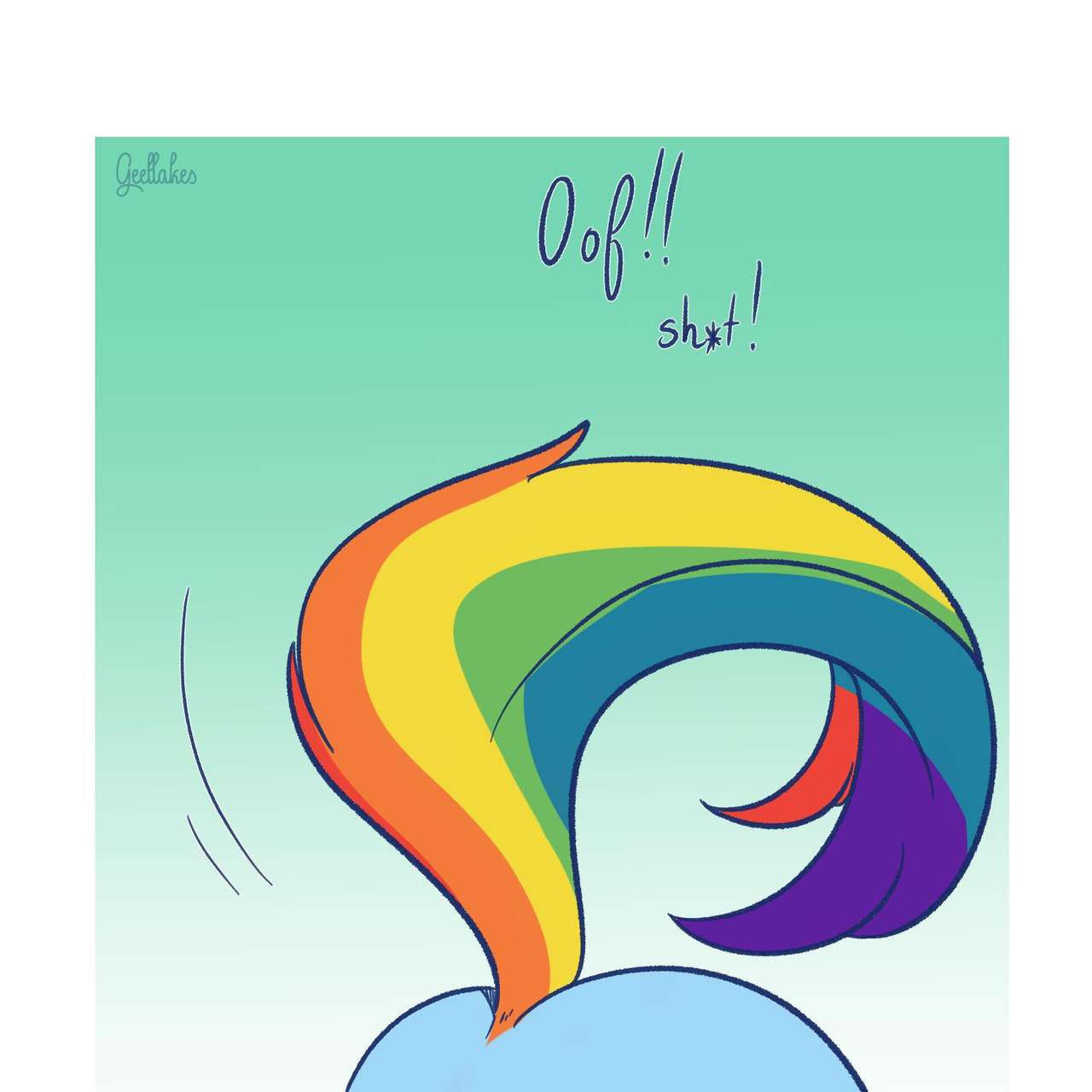 [Geeflakes] Rainbow Dash's Growth (My Little Pony: Friendship Is Magic)