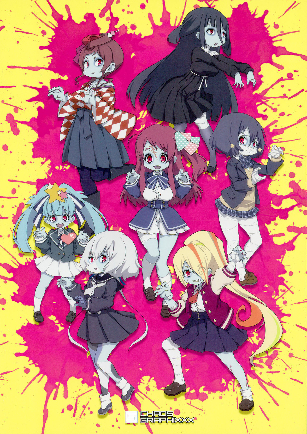 (C95) [chaos-graphixxx (mdo-h)] MAKE UP SAGA (Zombie Land Saga)  [Chinese] [沒有漢化]