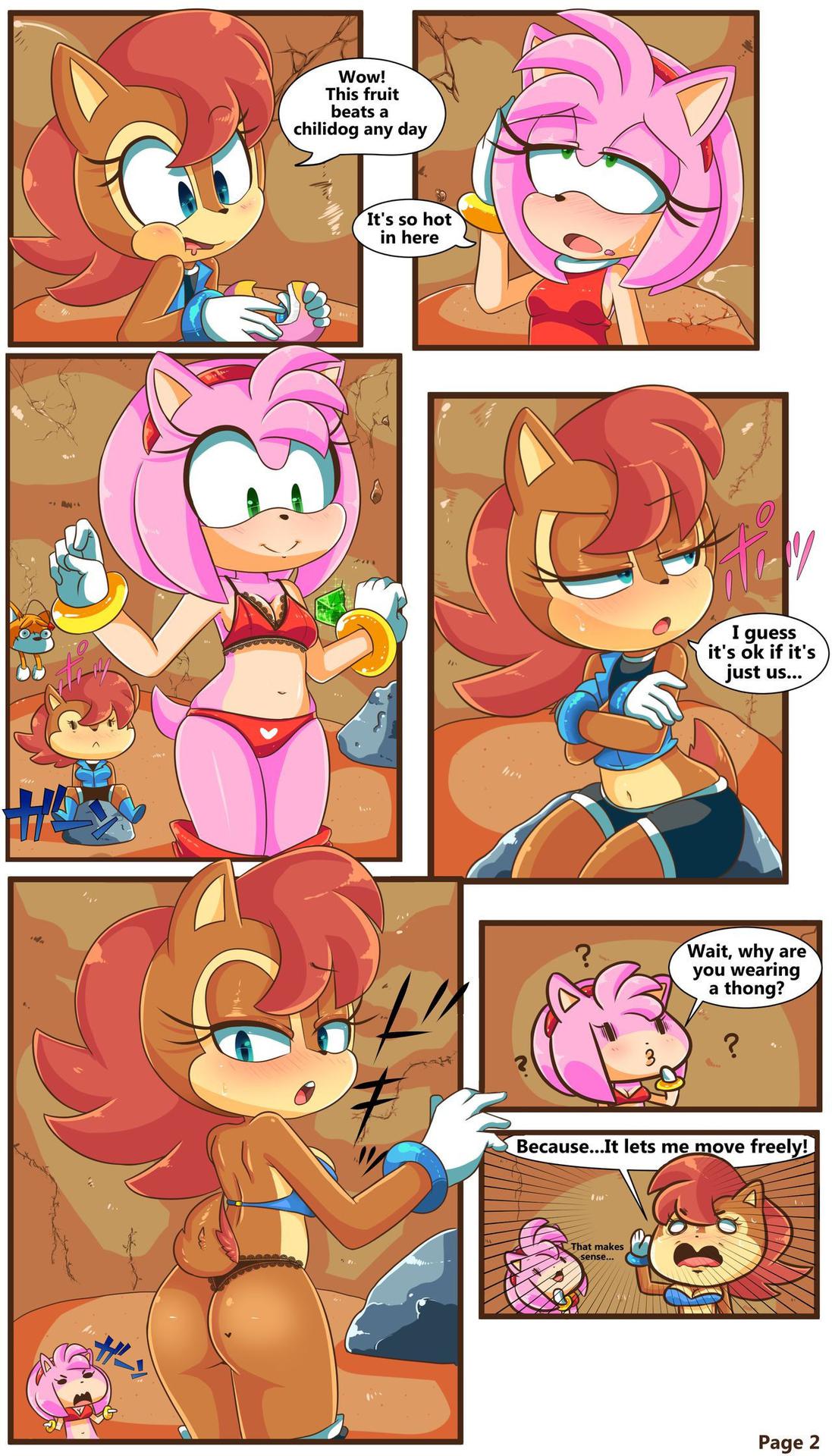 [hearlesssoul] Sally and Amy in The Forbidden Fruit Comic (ongoing)