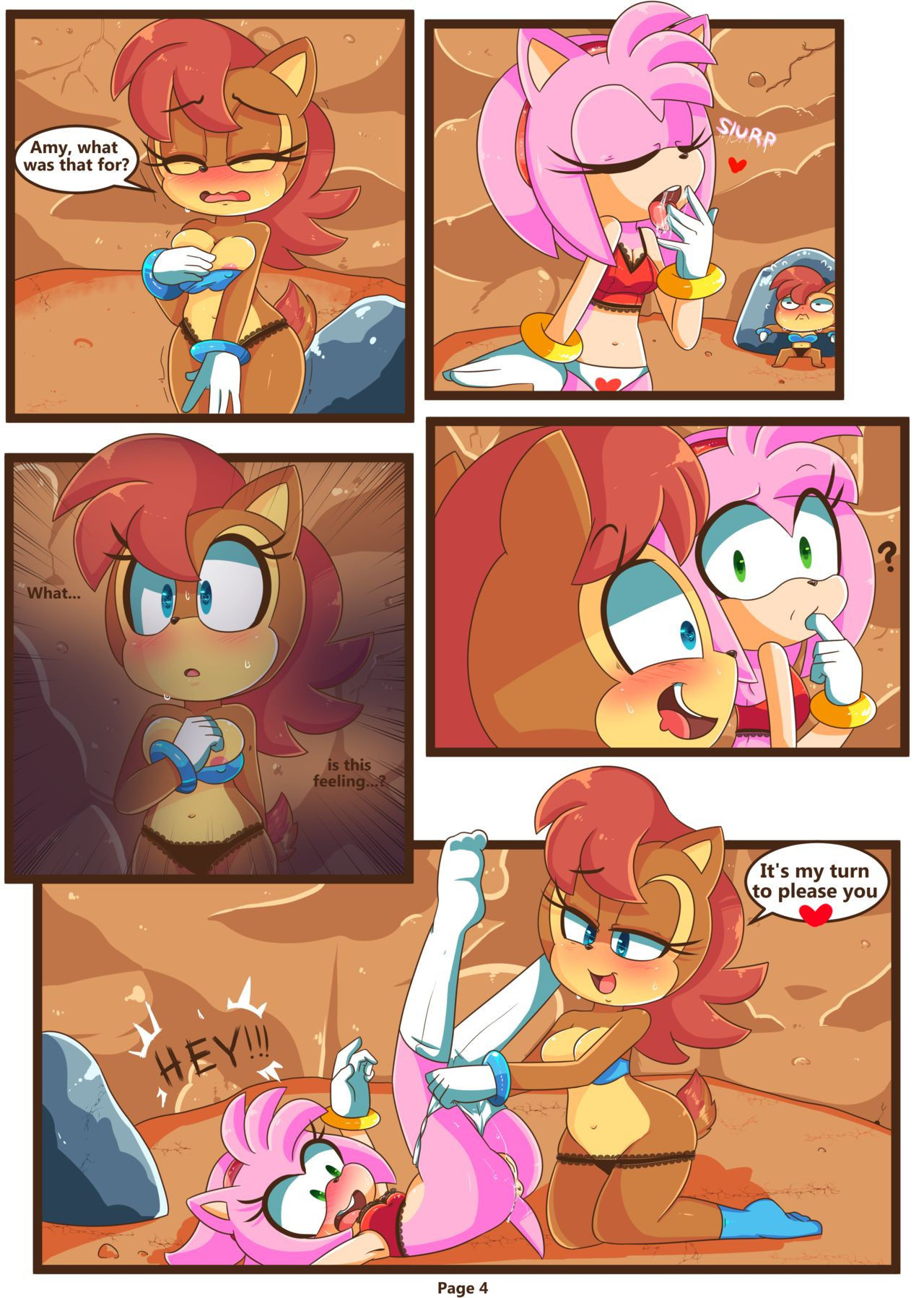 [hearlesssoul] Sally and Amy in The Forbidden Fruit Comic (ongoing)