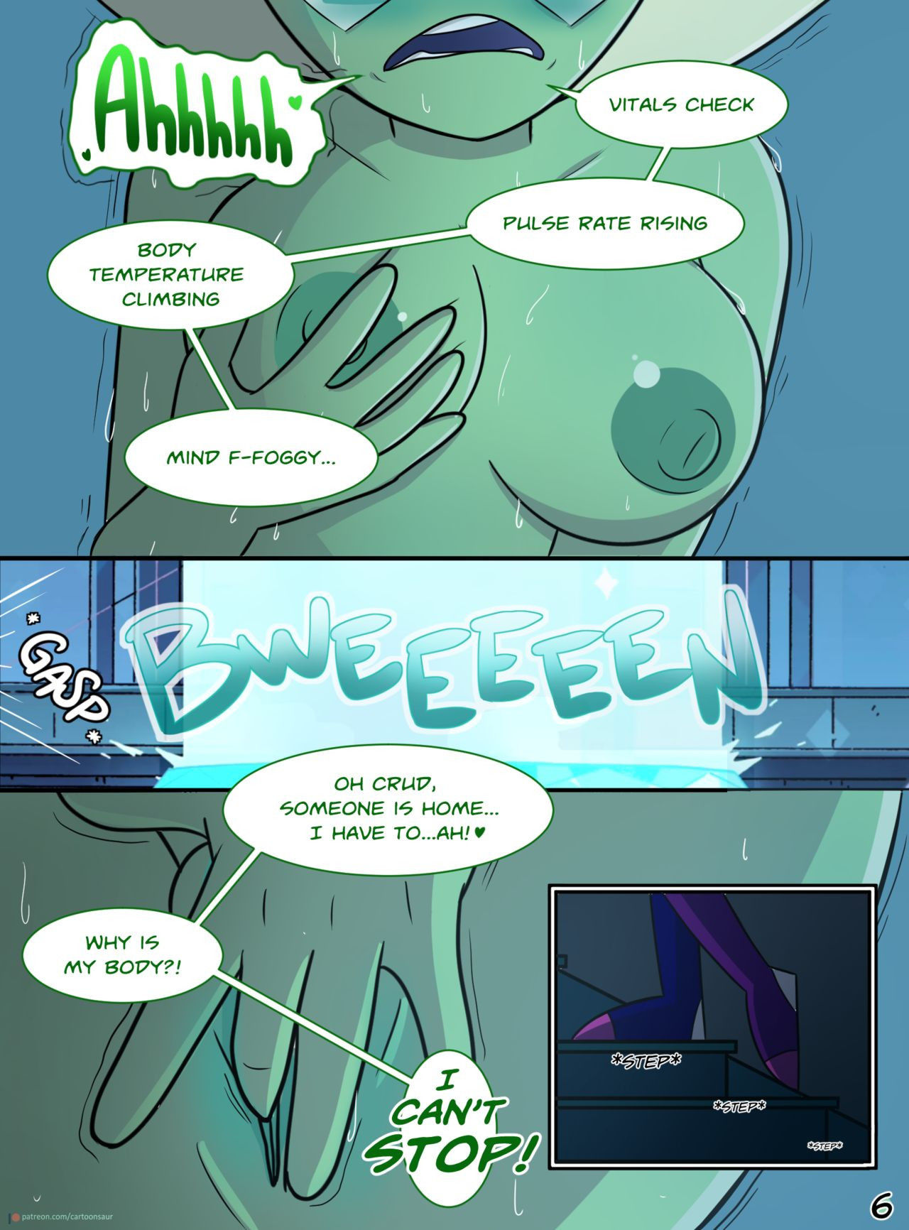 [Cartoonsaur] Peridot ‘Experiments’ (Steven Universe) [Ongoing]