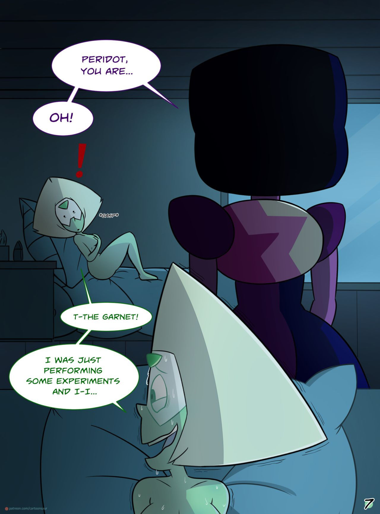 [Cartoonsaur] Peridot ‘Experiments’ (Steven Universe) [Ongoing]