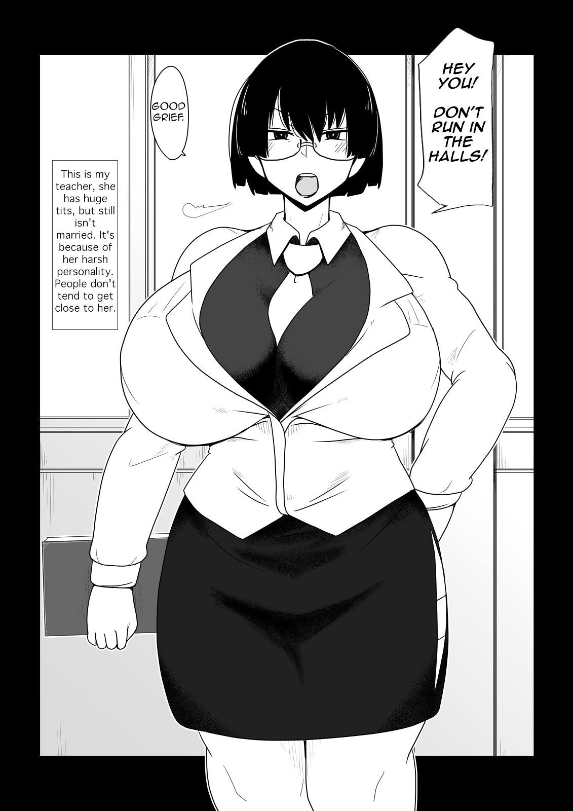 [Hroz] Boku no Iinari Babaa Kyoushi. | Blackmailing My Mature Teacher. [English] {Erelzen}