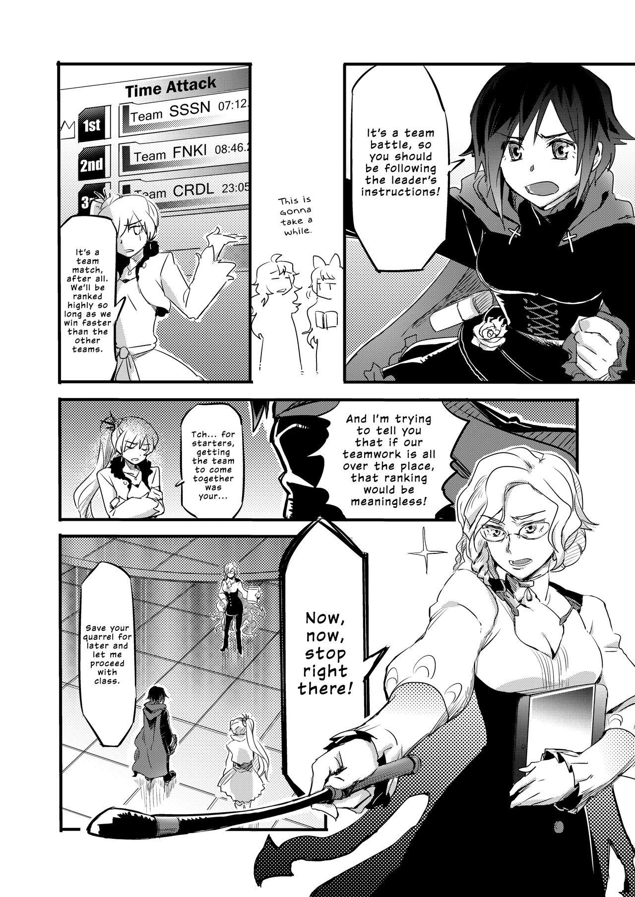 [Kari Nokoshi (Tuta no Ha)] Even a Dog Won't Approach the White Rose (RWBY) [English] {WSDHANS}