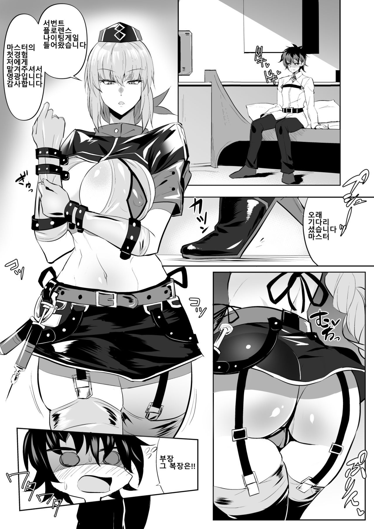 [Jikomankitsu. (WTwinMkⅡ2nd)] Nightingale true LOVE (Fate/Grand Order) [Korean]