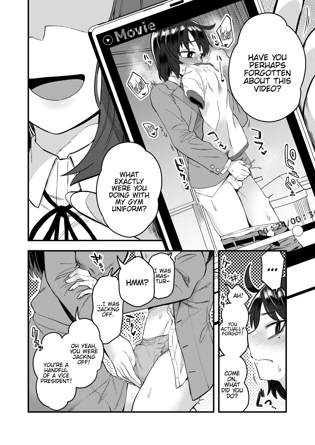 [Odenden (Kotori Yuuya)] Fukukaichou ga Kaichou no Kanojo ni Naru made | Until the Vice President Becomes the President's Girlfriend [English] {Hennojin}