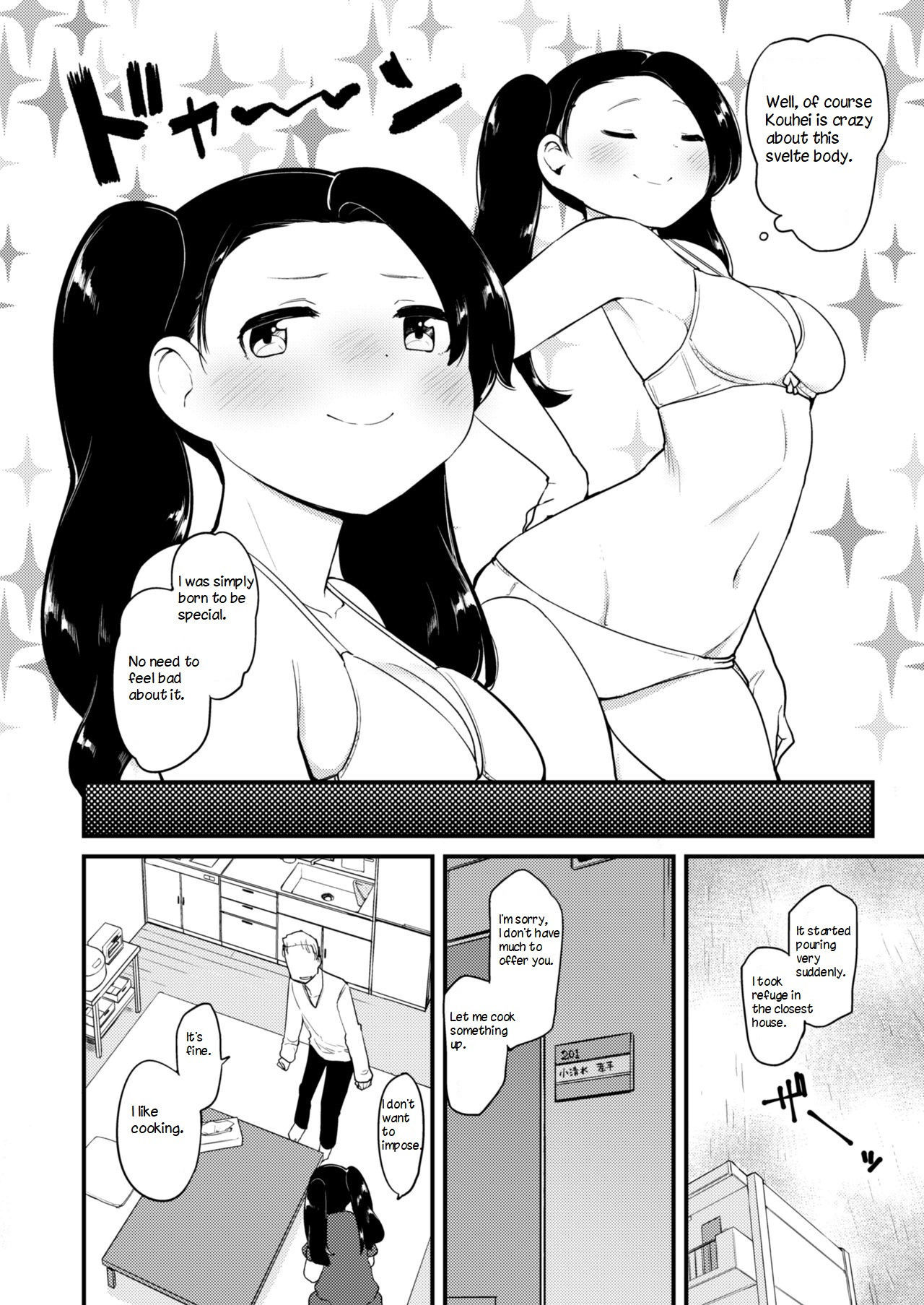 [Fusa Syobou (Fusa)] Pride Takame na Slender Joshi ga Pocchari Suru made. | Prideful Slender Girl Gets Chubby [English] [Digital]