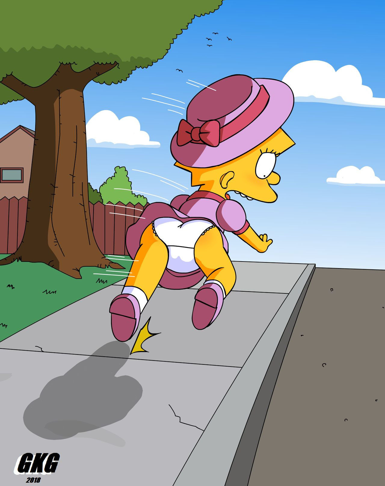 [GKG] Lisa's Pink Dress (The Simpsons) [Ongoing]