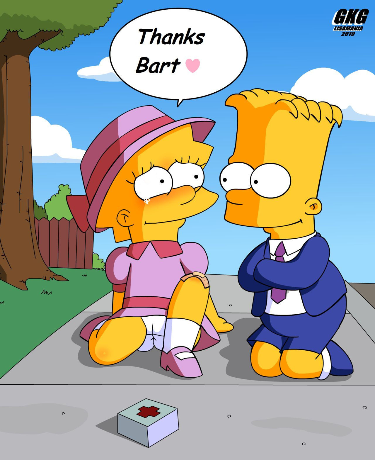 [GKG] Lisa's Pink Dress (The Simpsons) [Ongoing]