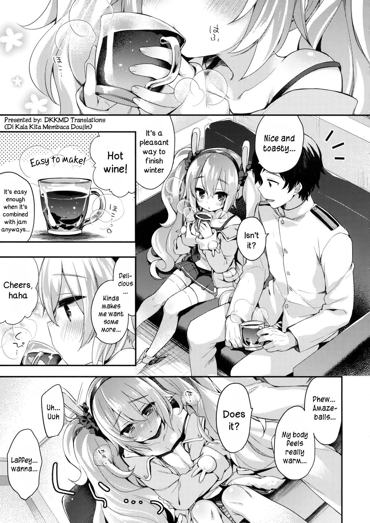 (C95) [Touyoko Surfrider (Fummy)] Kyou no Laffey wa Suggoku Onemu da yo (Azur Lane) [English] [DKKMD Translations]