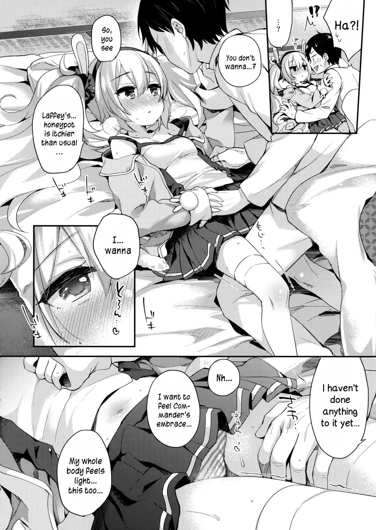 (C95) [Touyoko Surfrider (Fummy)] Kyou no Laffey wa Suggoku Onemu da yo (Azur Lane) [English] [DKKMD Translations]