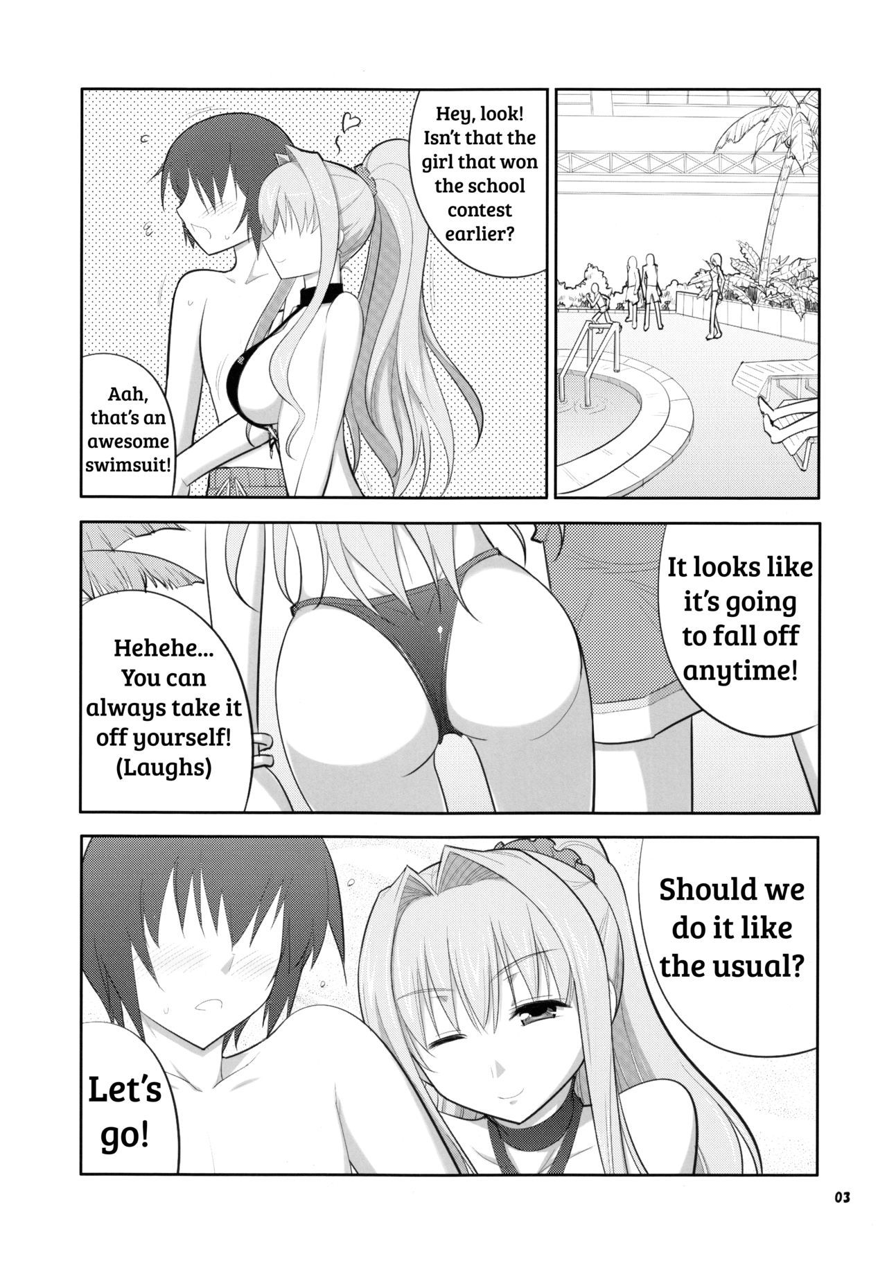 (C84) [Datenshi no Ana (Decarabia)] Soubi > Abunai Mizugi | Dangerous Swimsuit (D.C.III ~Da Capo III~) [English] [shakuganexa]