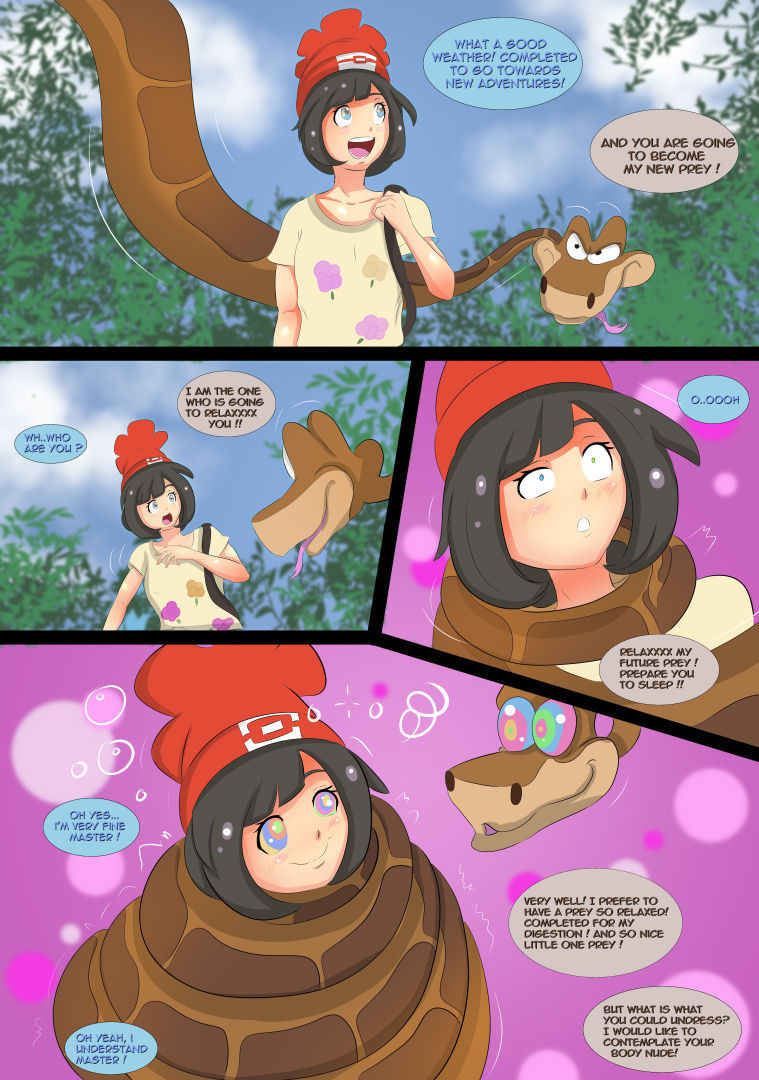 [ArtofAdam8] Kaa Discovers Pokemon Trainers Vol. 1 (The Jungle Book, Pokemon)