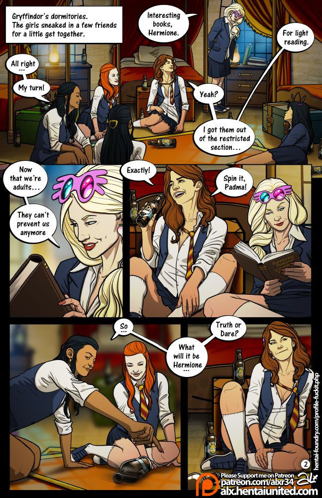 (alx) Harry Potter - Meanwhile in Hogwarts: Truth or Dare(Ongoing)