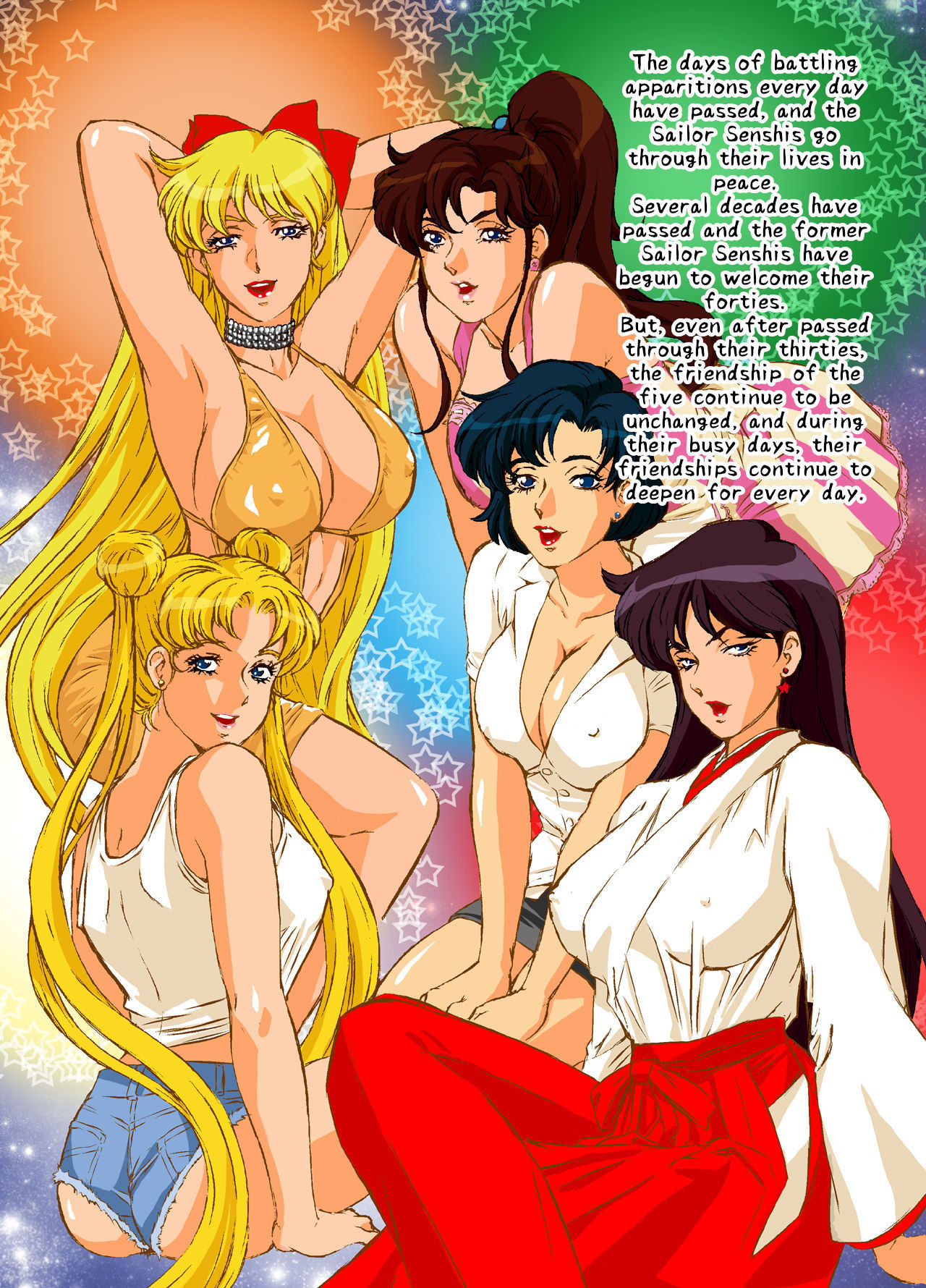 [Rippadou (Liveis Watanabe)] Bimajo Senshi | Middle Aged Beauties Sailor Senshis (Bishoujo Senshi Sailor Moon) [English] [q91] [ongoing]