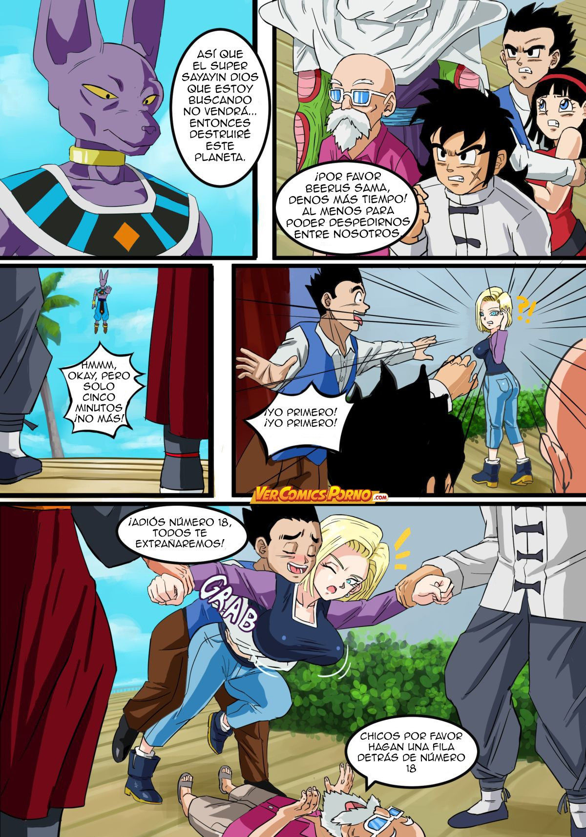 [Pink Pawg] Beerus Saga Hentai Comic (Dragon Ball Super) [Spanish] [Ongoing]