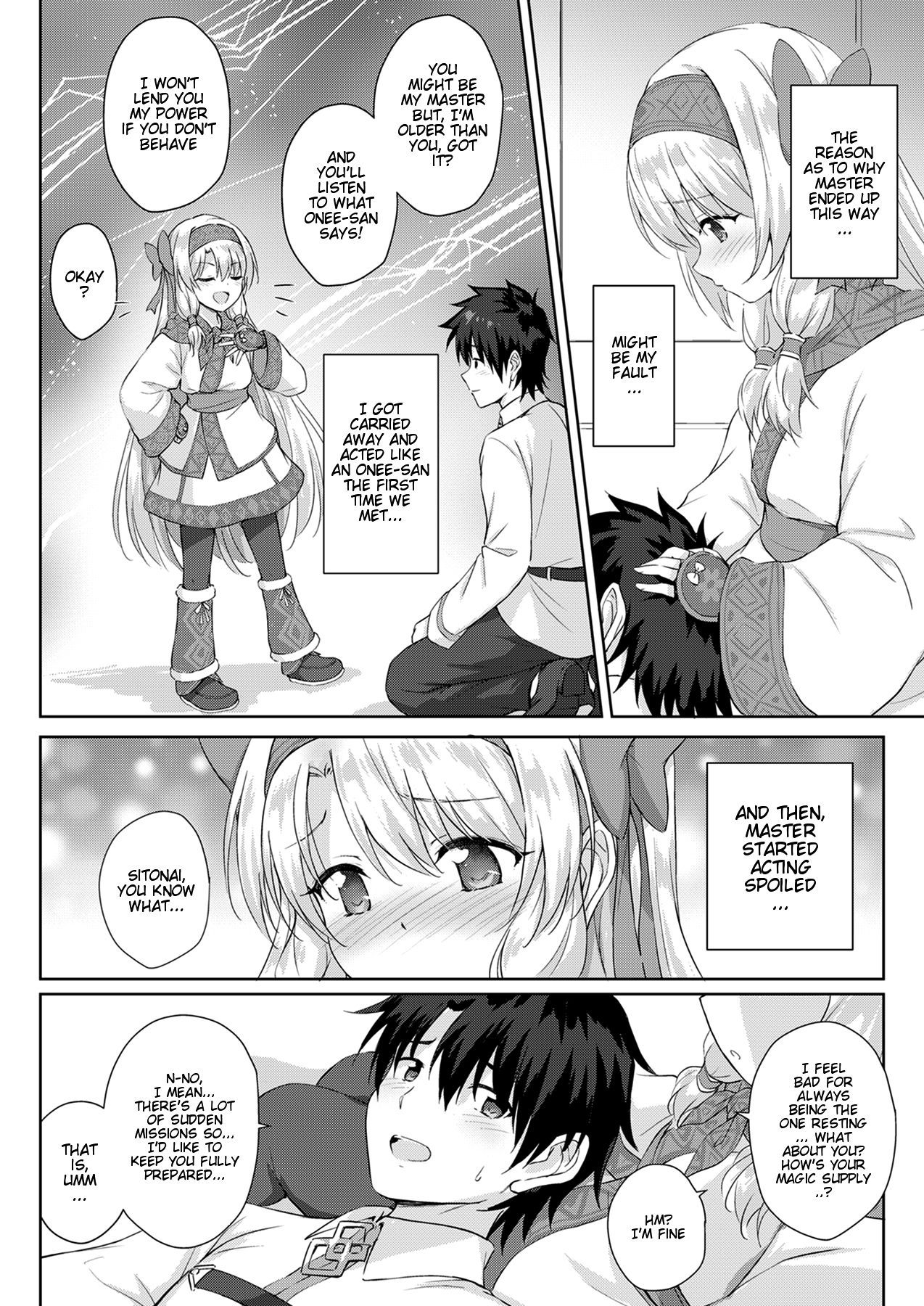 [54BURGER (Marugoshi)] Sitonai Onee-chan Funtouki (Fate/Grand Order) [Digital] [English] [aerozext]