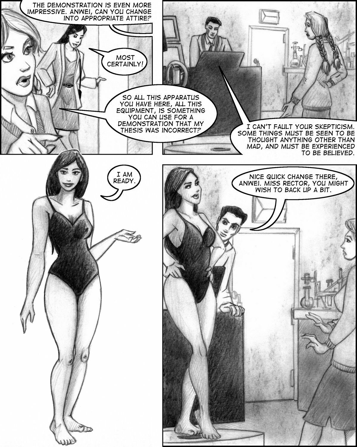 [Erosarts] Tales of Gnosis College Comix Vol. 1 - Apsinthion Protocol