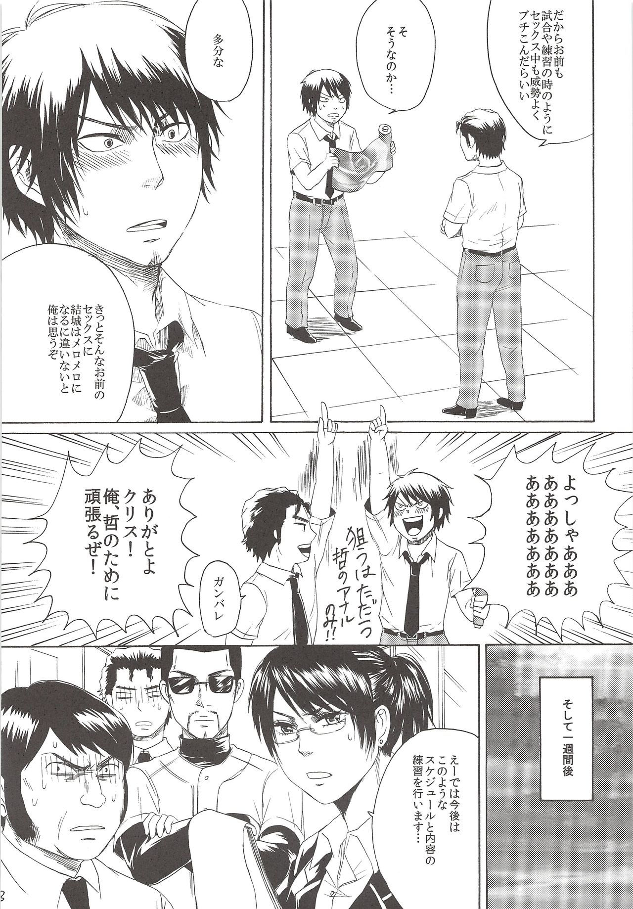 [ShirokuroAniki(Sanden)] Perfect ERO(Jun×Tetsu)(Ace of Diamond)(Gay/Shota/Jap)