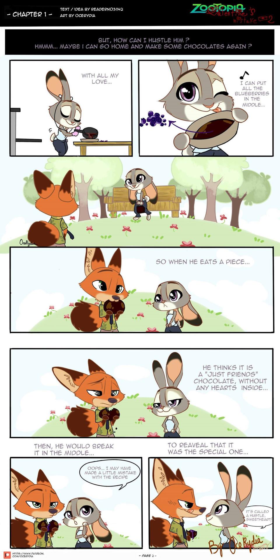 [OceRydia] Valentine's Mistake 2 (Zootopia)