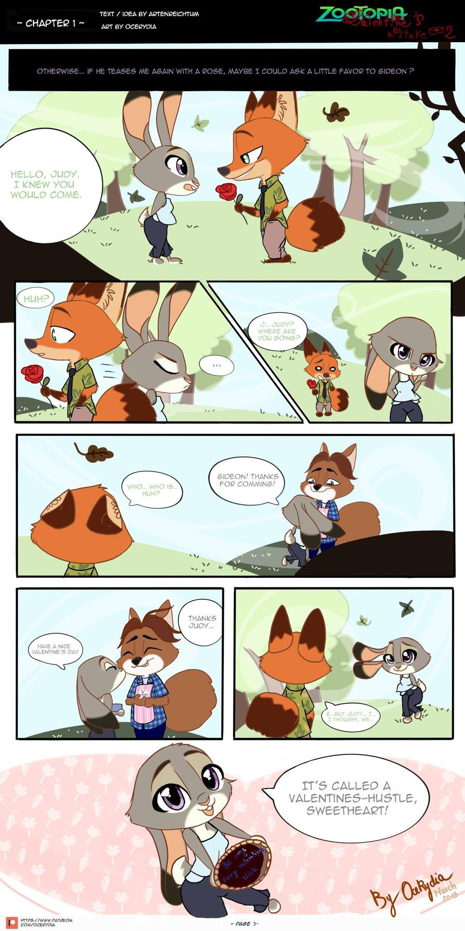 [OceRydia] Valentine's Mistake 2 (Zootopia)