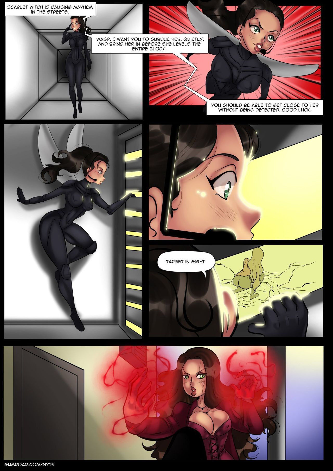 [Nyte] The Wasp vs. Scarlet Witch